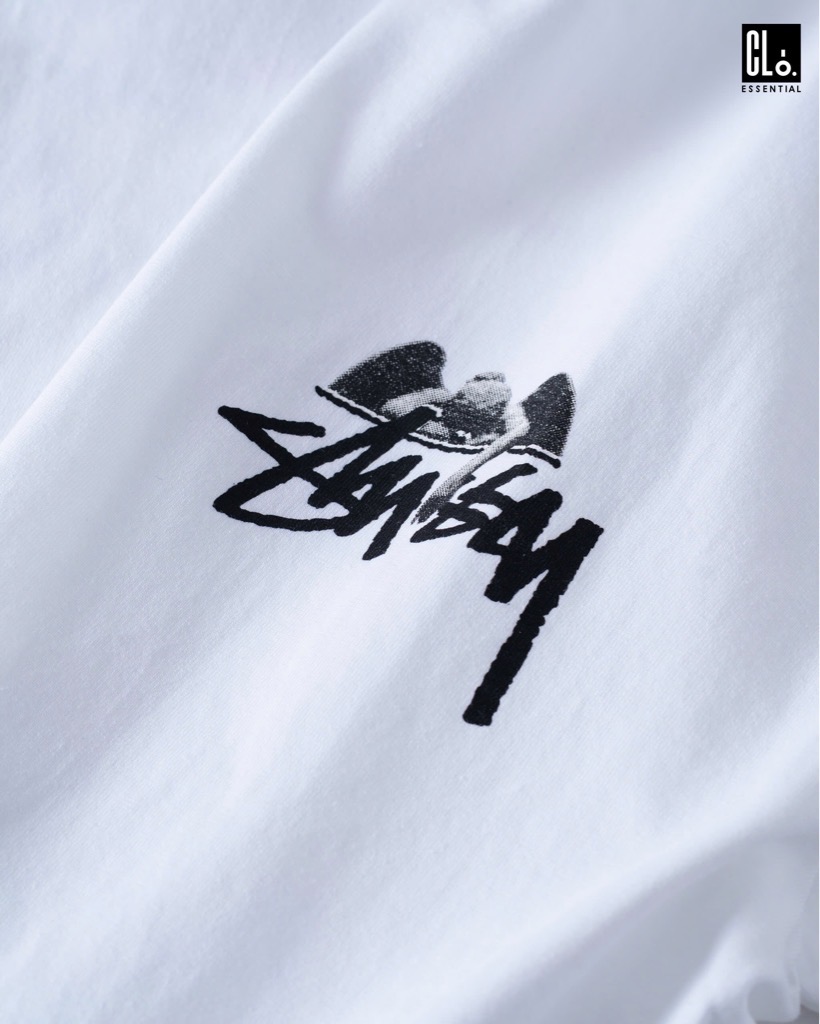 STUSSY, ANGEL T-SHIRT - WHITE