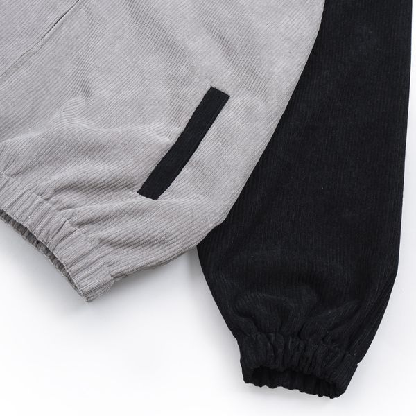 M.B.C Corduroy Exclusive Jacket - Gray/Black