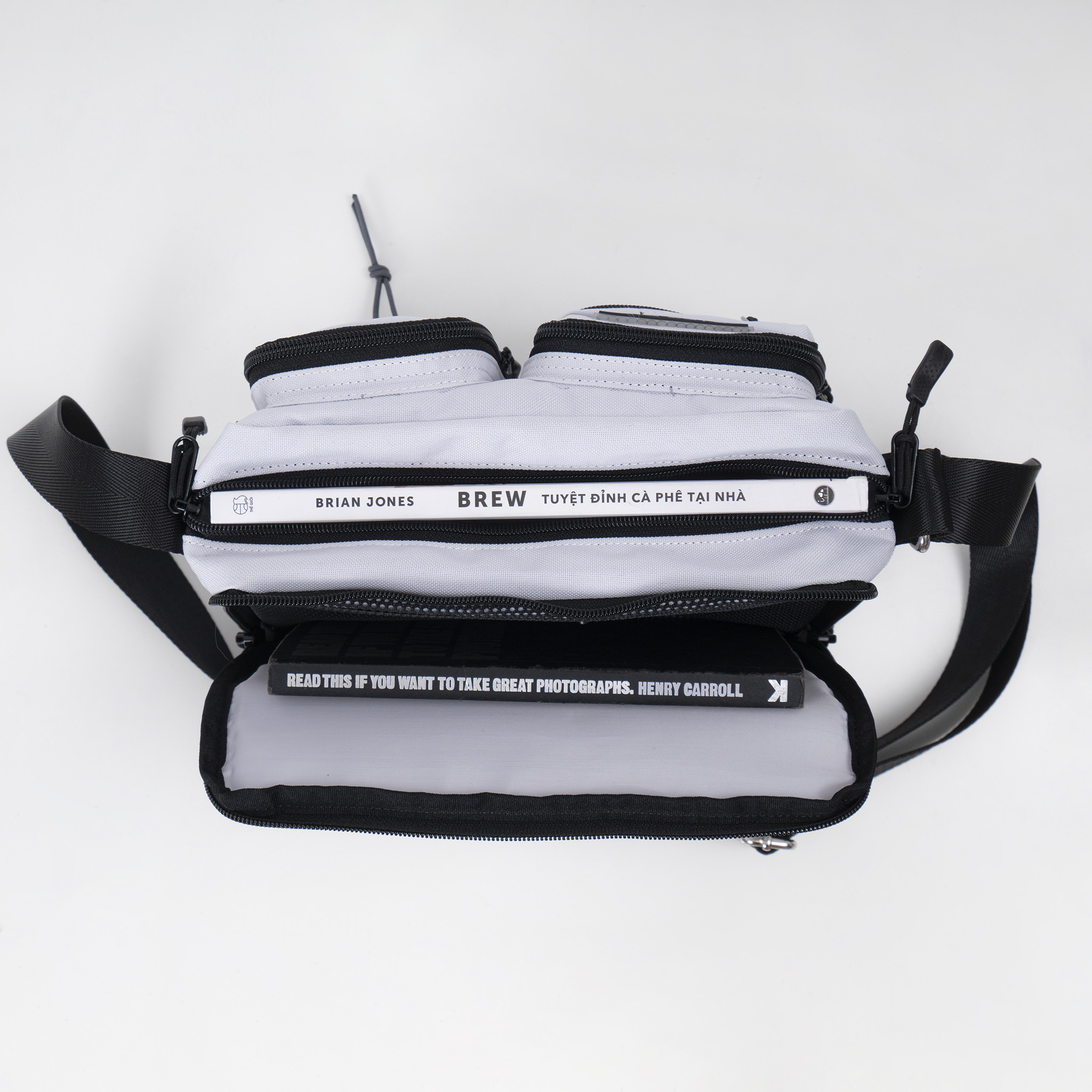 M.B.C Messenger Bag - Grey