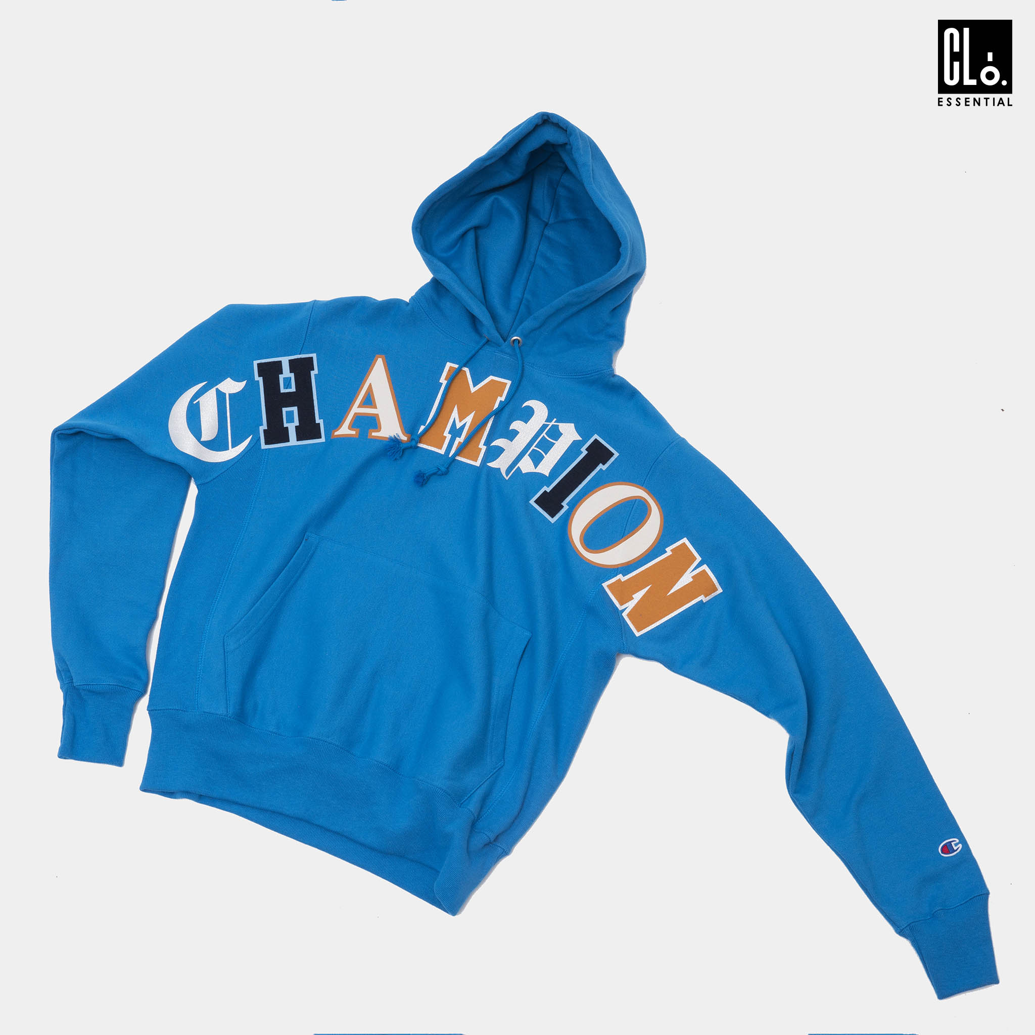 champion running waves hoodie