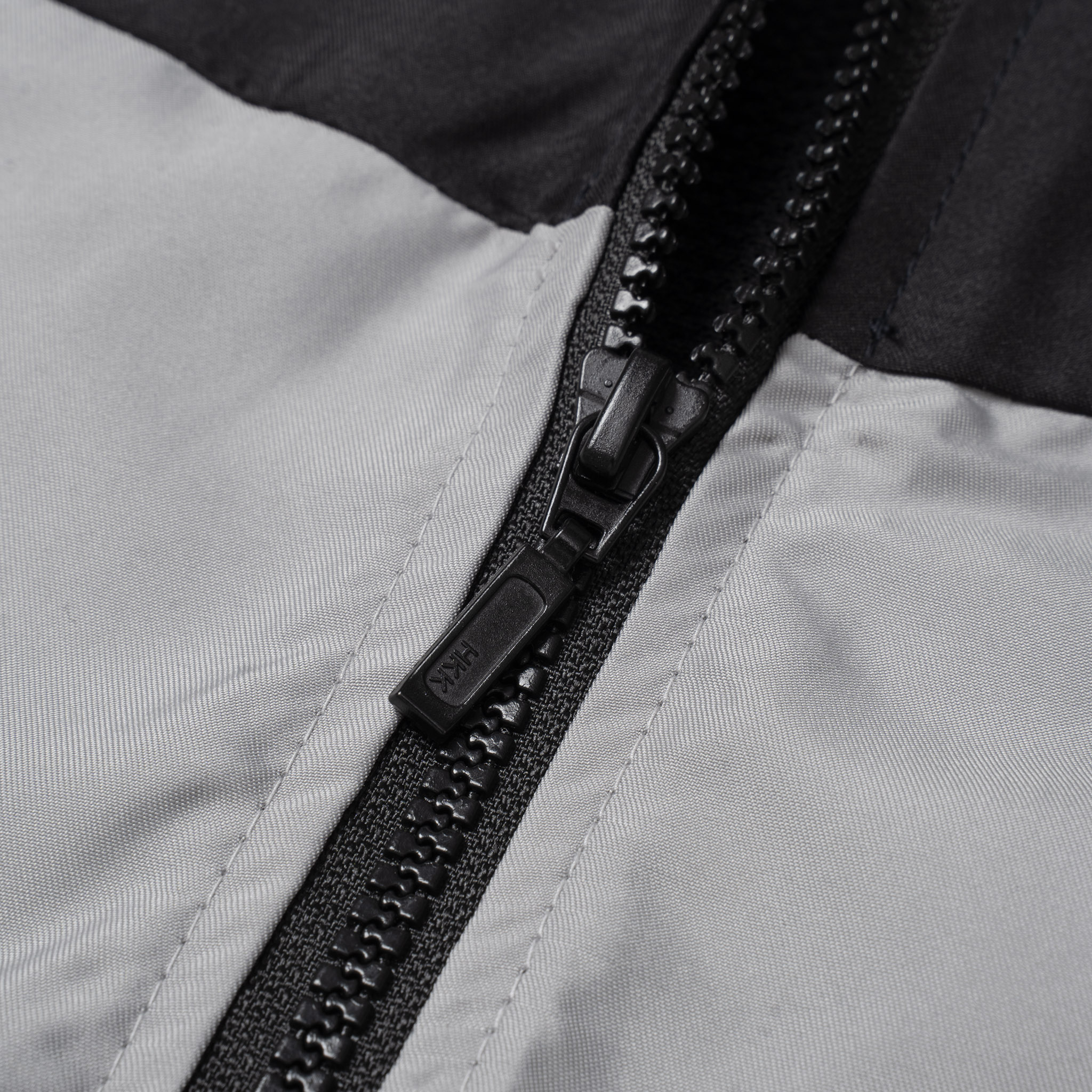 M.B.C Color-block Windbreaker Jacket - Black