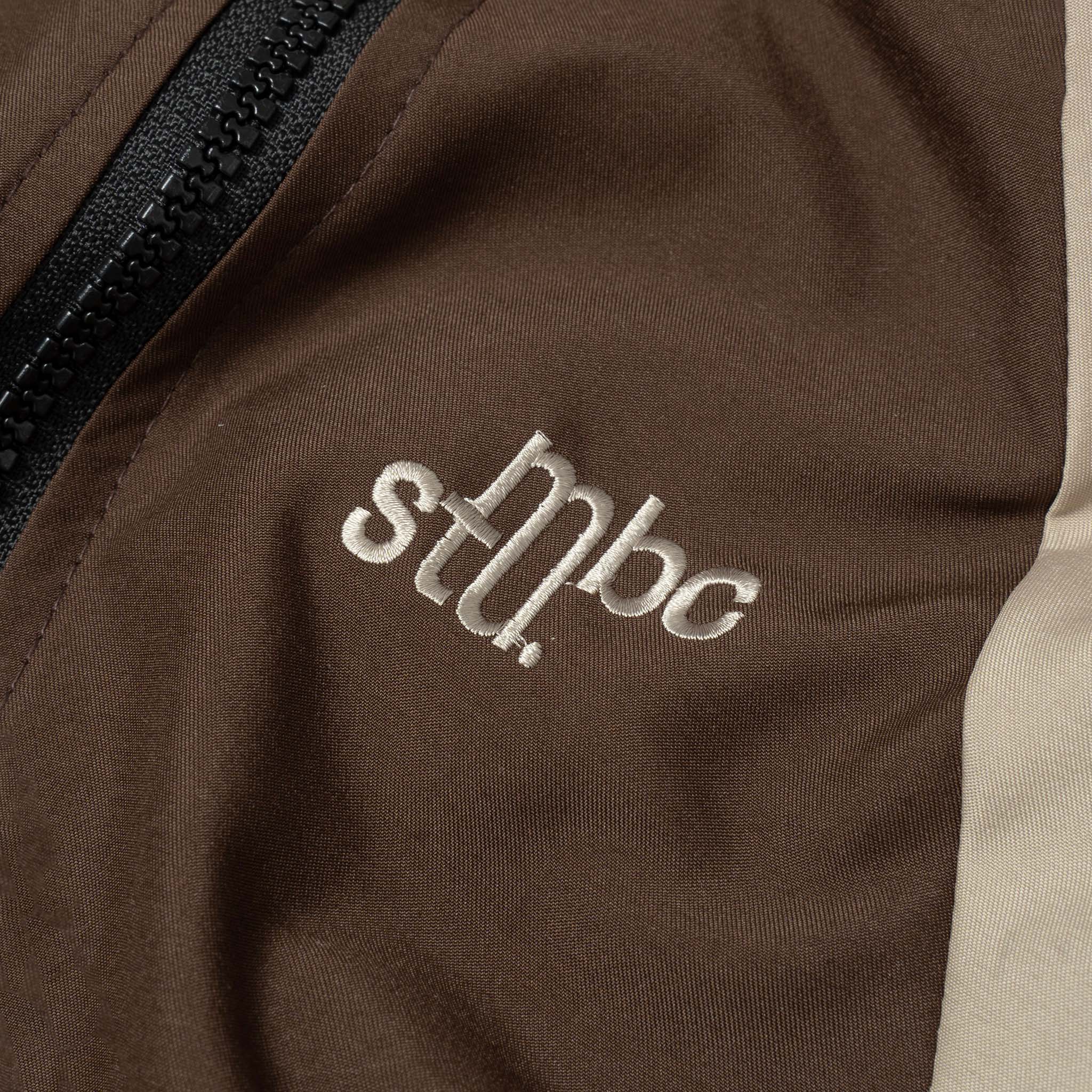 M.B.C Color-block Windbreaker Jacket - Brown