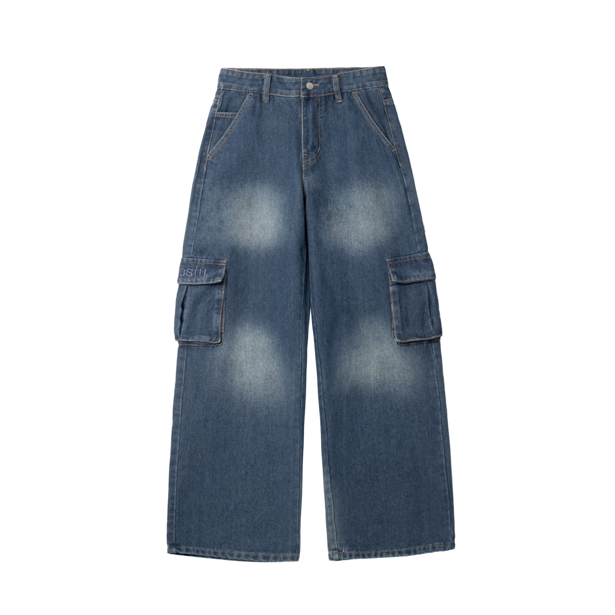 M.B.C Cargo Wide-leg Jeans