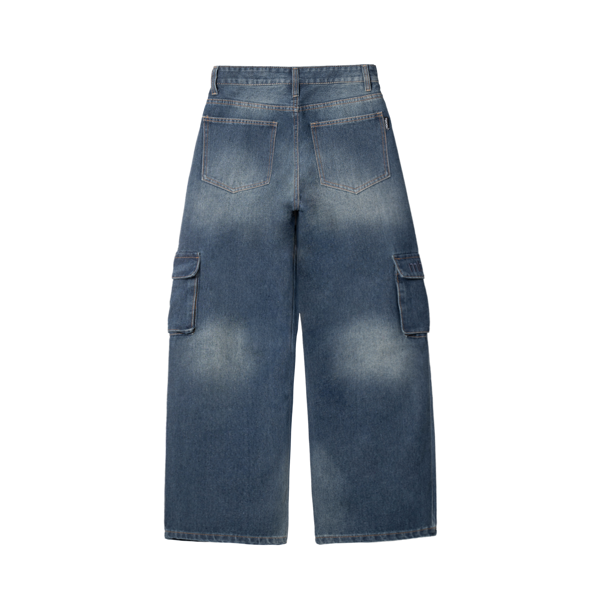 M.B.C Cargo Wide-leg Jeans