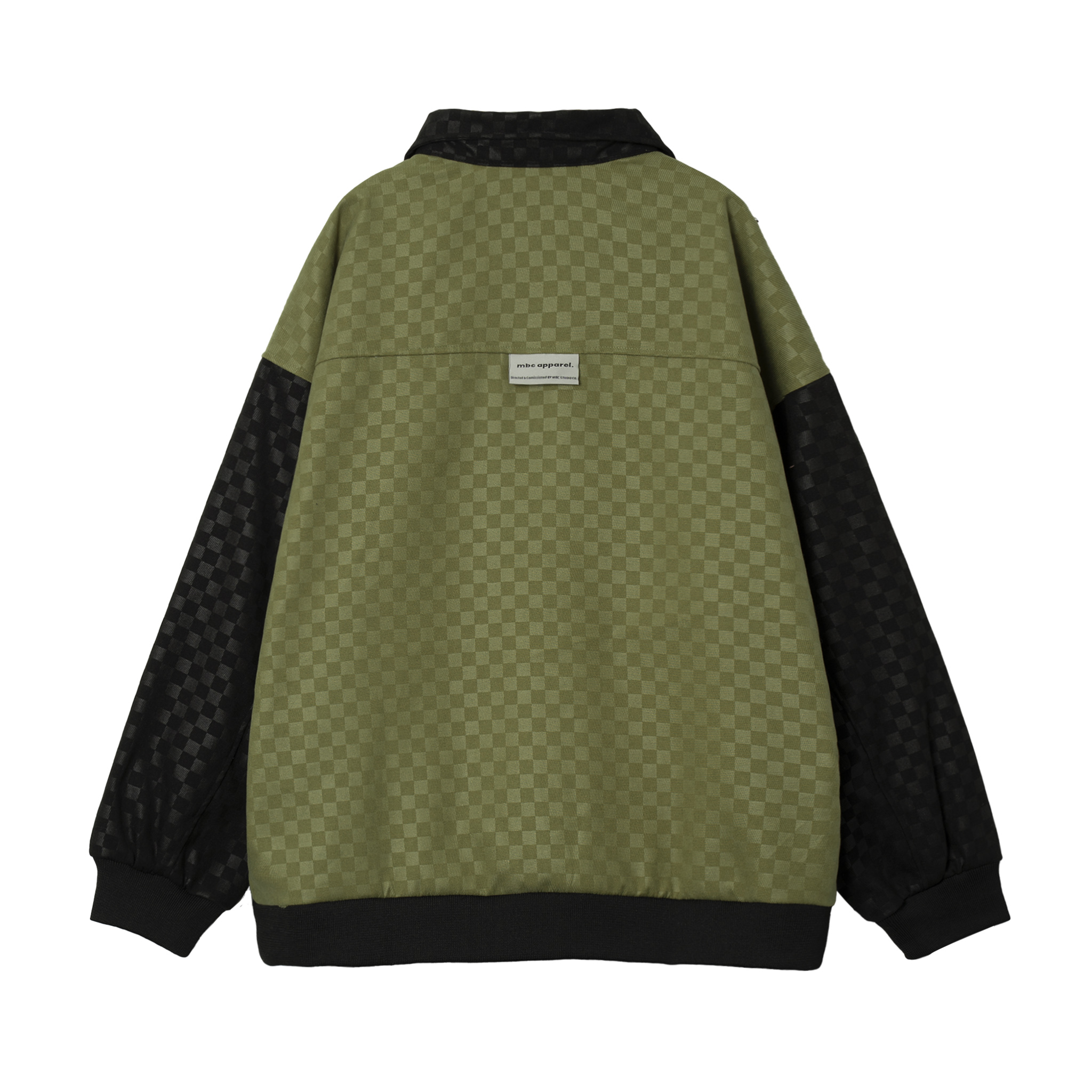 M.B.C Checked Corduroy Jacket - Green/ Black