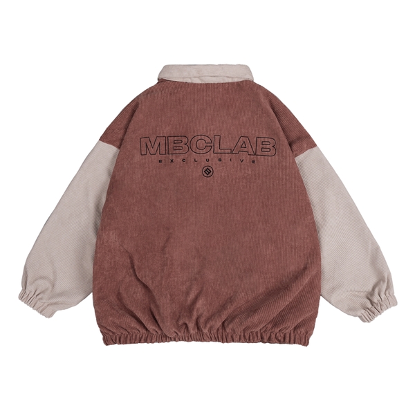 M.B.C Corduroy Exclusive Jacket - Brick/Cream