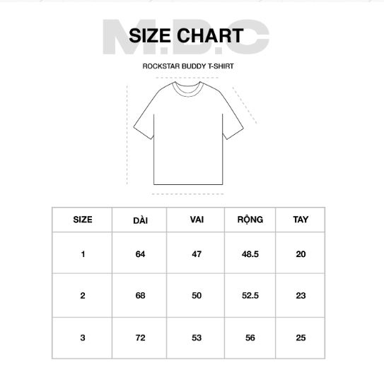 M.B.C Rockstar Buddy T-Shirt - White