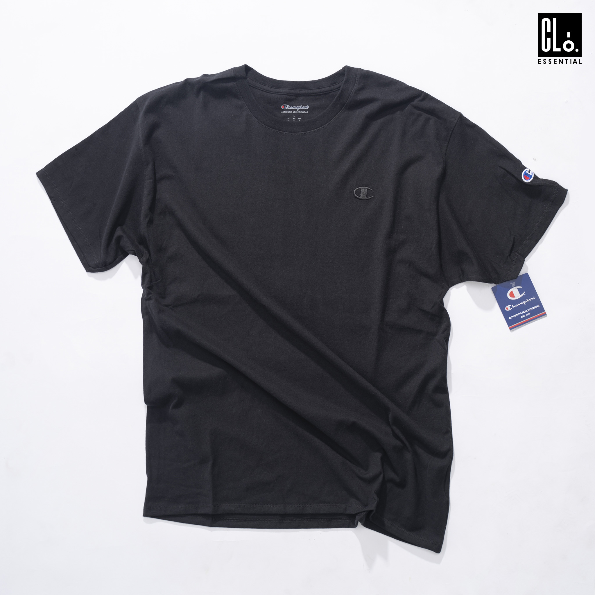 Champion Men's Jersey T-shirt/ GRANNITE HEAT BLACK