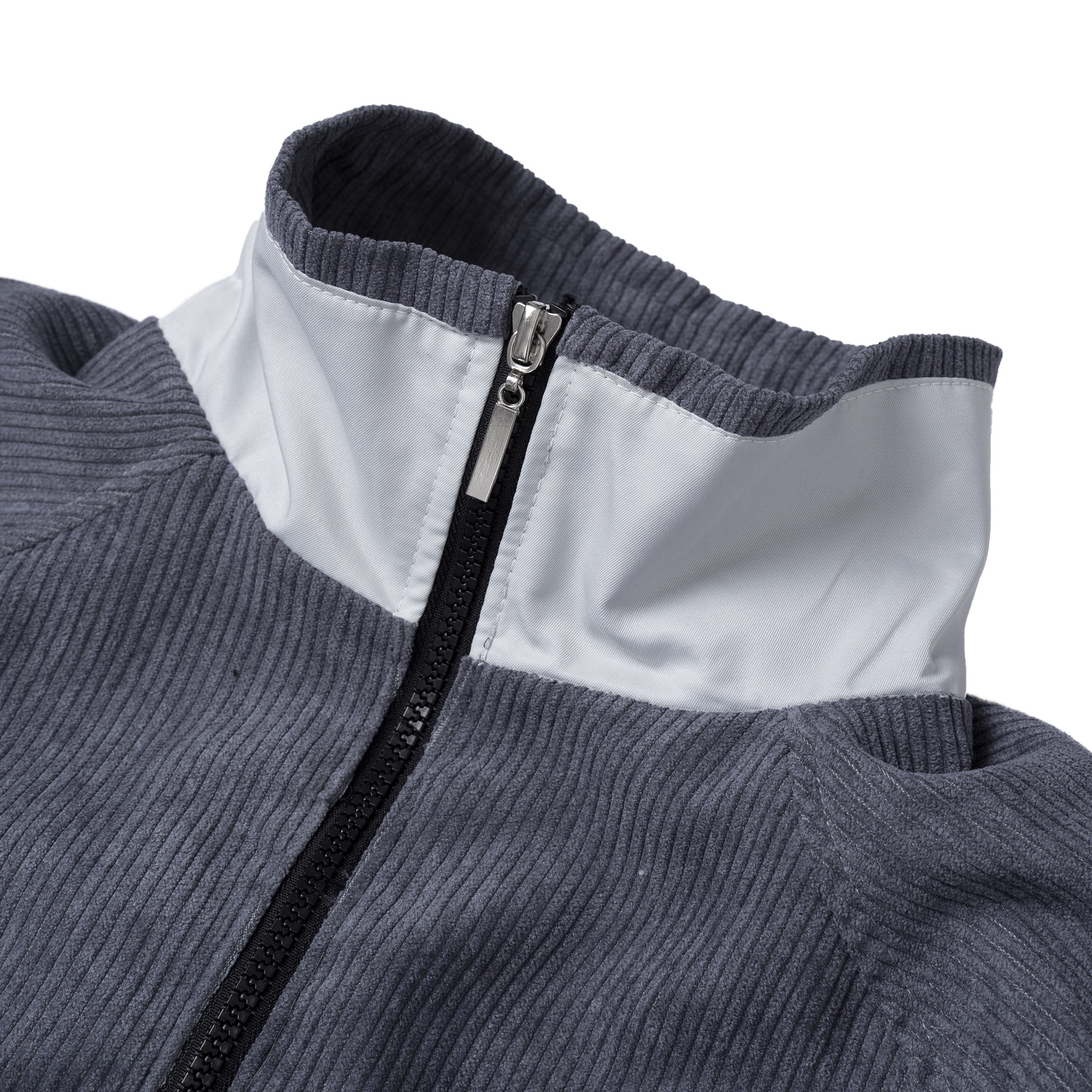 M.B.C Corduroy Nylon Jacket - Gray