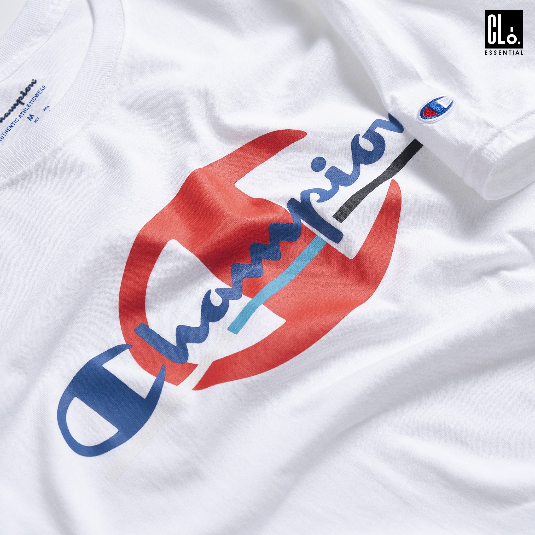 Champion, Graphic Print Tee - White