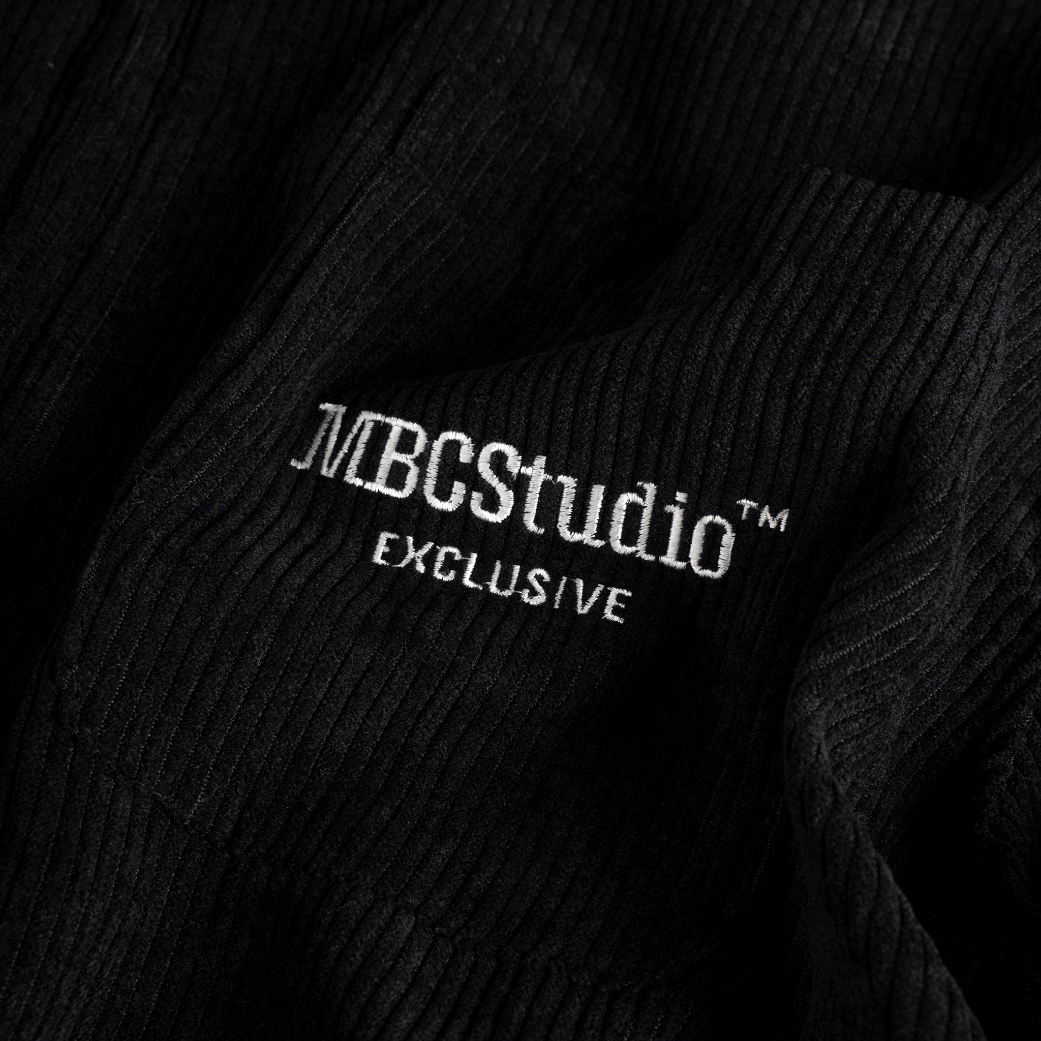 M.B.C Two-way Zipper Collar Jacket - Black