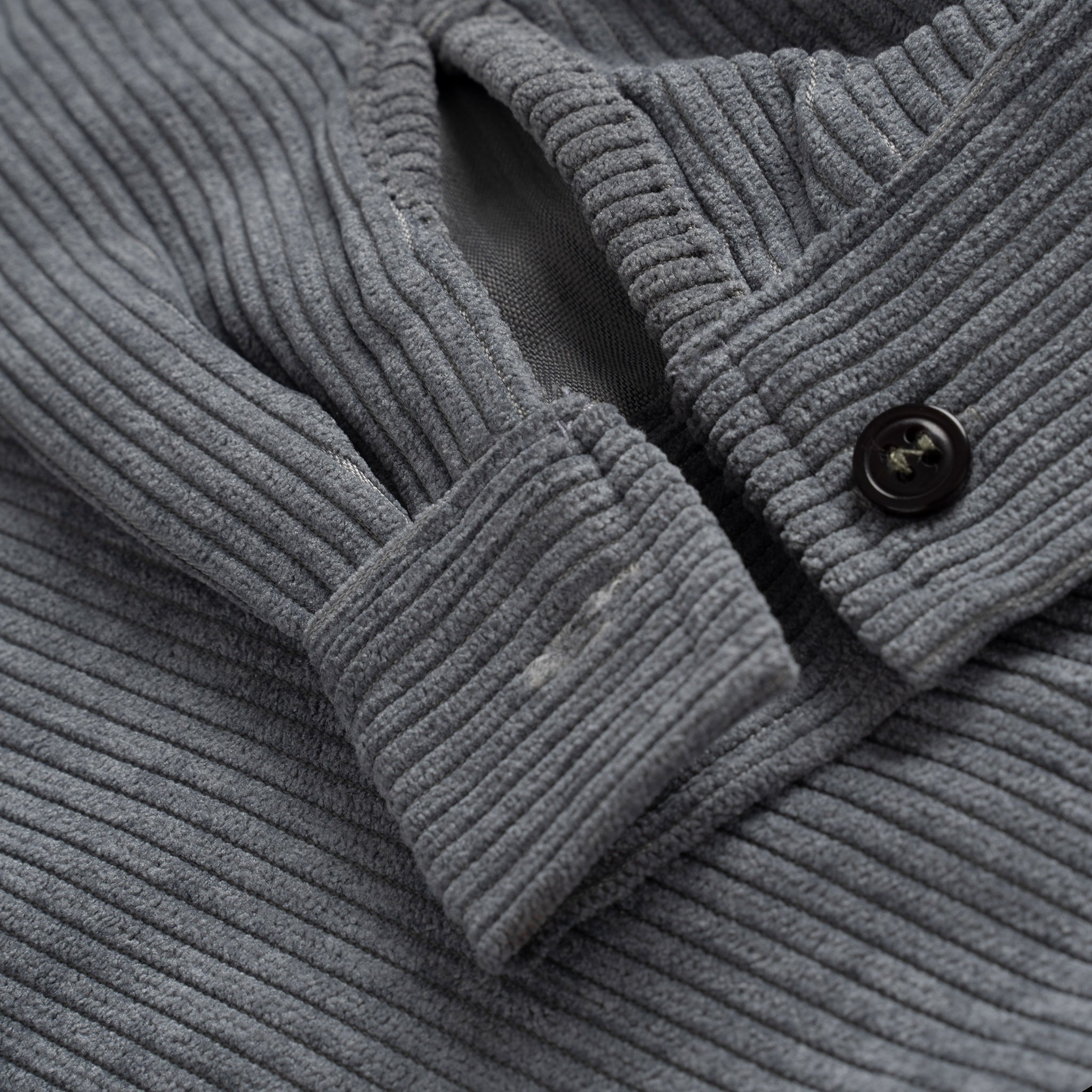 M.B.C Two-way Zipper Collar Jacket - Gray