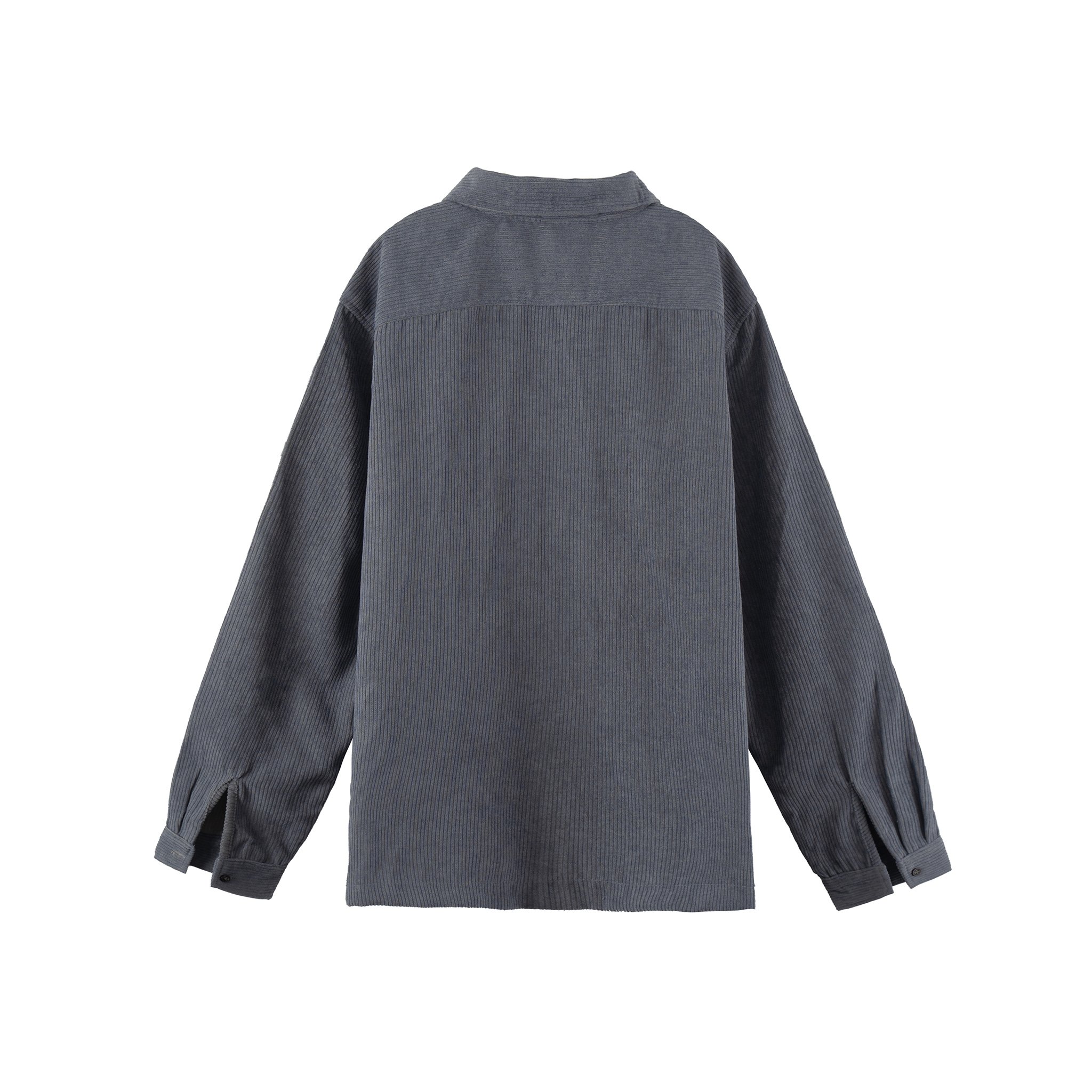 M.B.C Two-way Zipper Collar Jacket - Gray