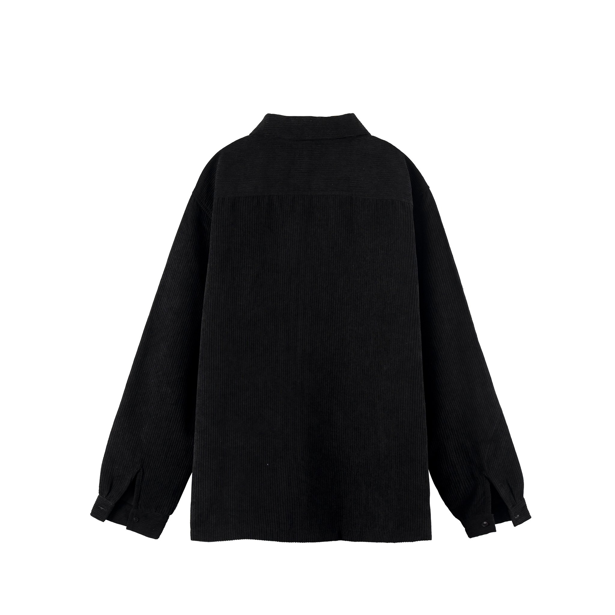 M.B.C Two-way Zipper Collar Jacket - Black