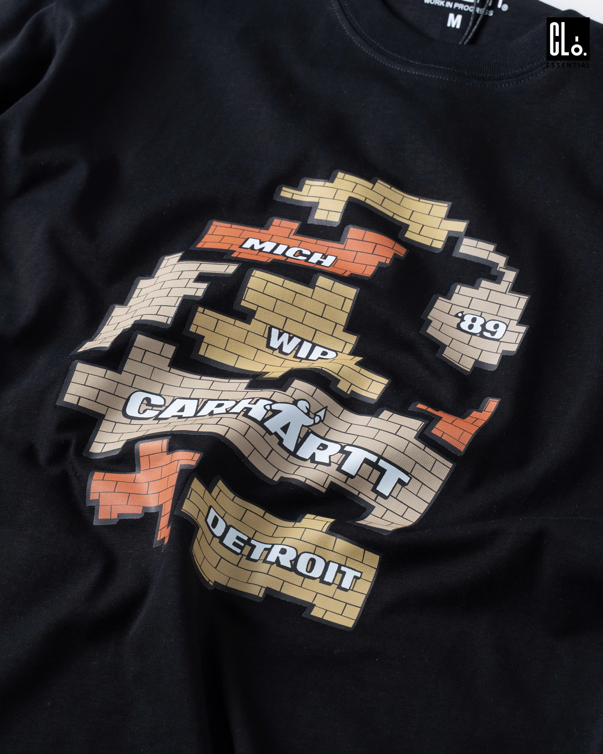 Carhartt Wip, S/S Detroit T-Shirt - Black