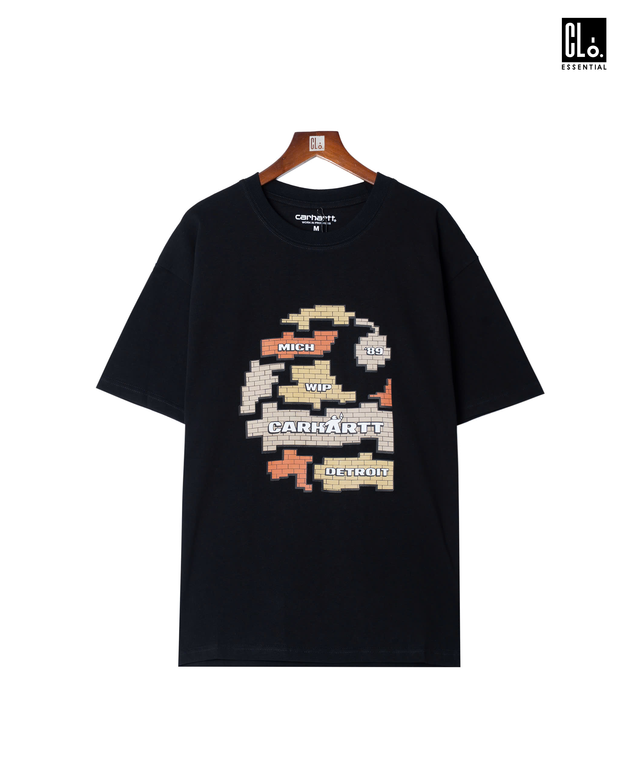 Carhartt Wip, S/S Detroit T-Shirt - Black