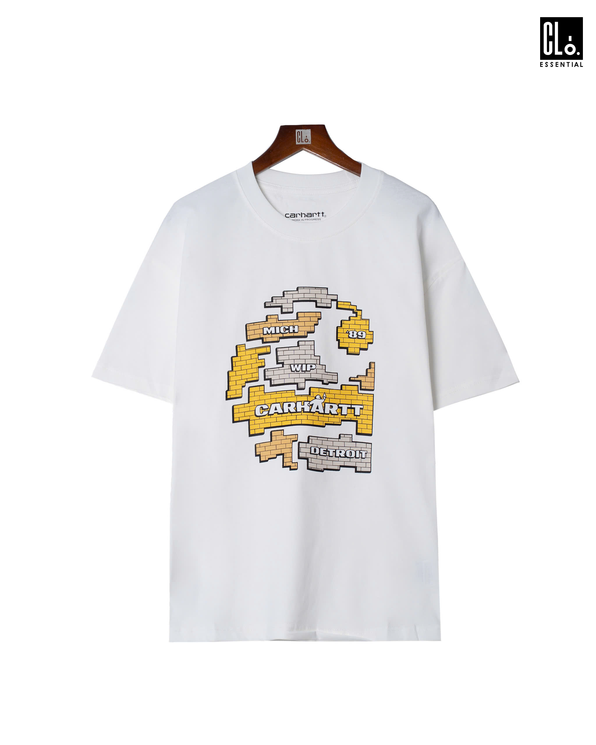 Carhartt Wip, S/S Detroit T-Shirt - White
