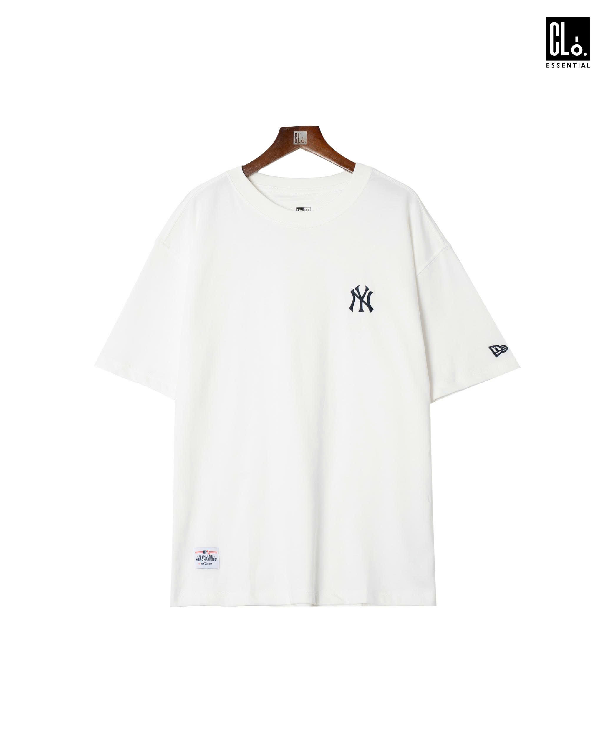 New Era, Ap Ne Basic Embroider Logo T-Shirt - White