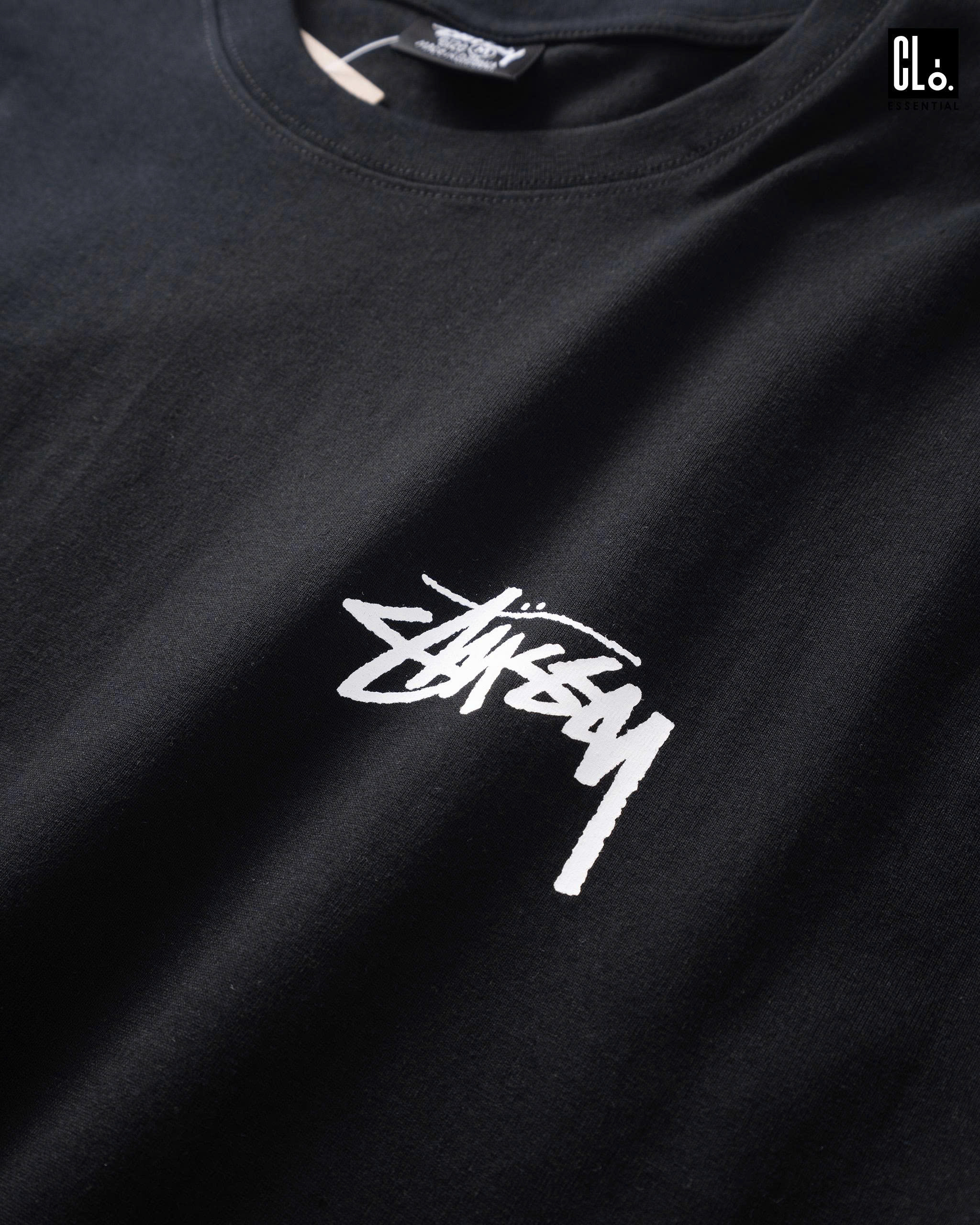 Stussy, 8 Ball Fade Tee - Black