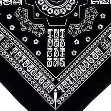 TRIBAL TURBAN - BLACK