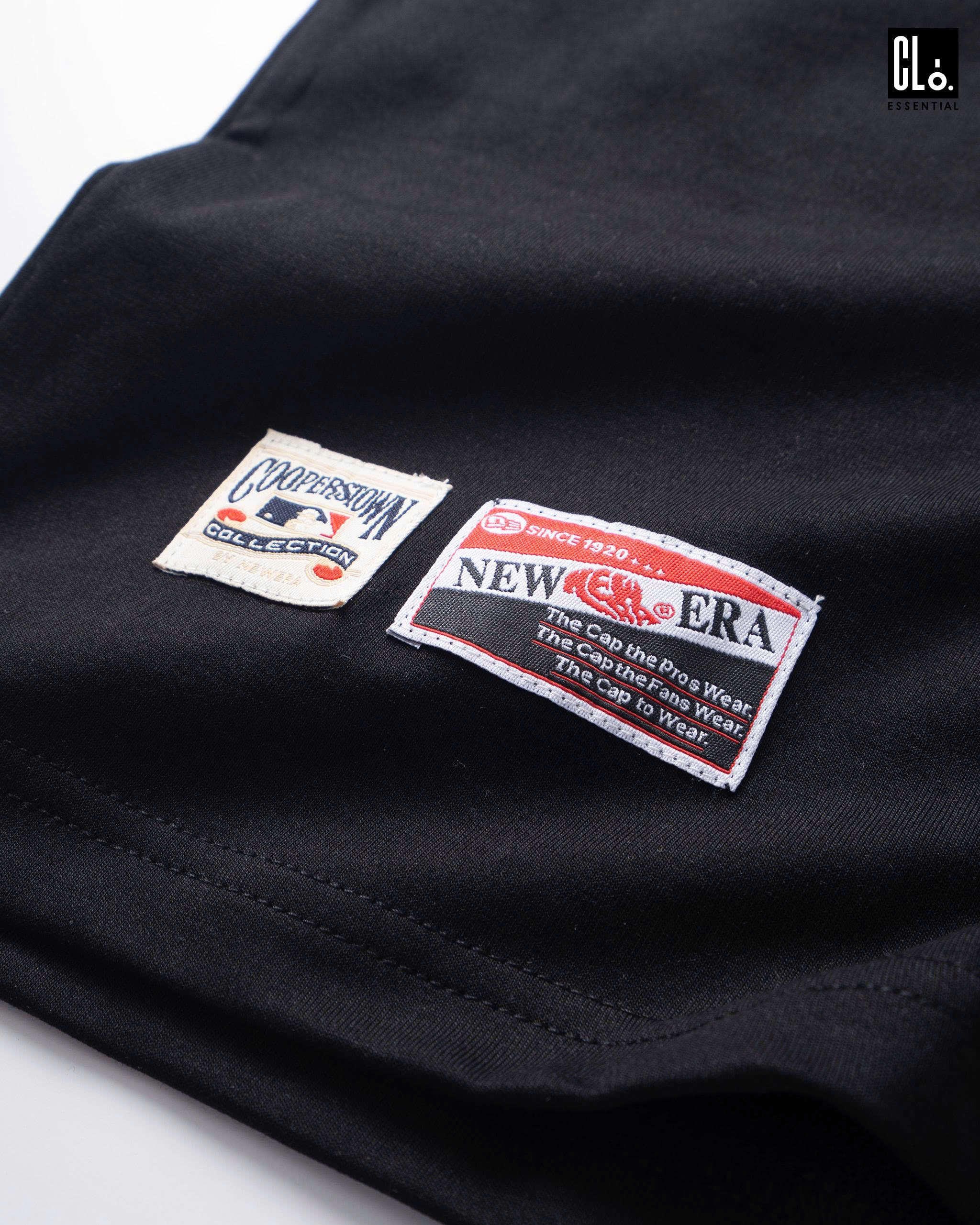 New Era, Ap Ne Basic Two Tag  LOGO NY T-Shirt - Black