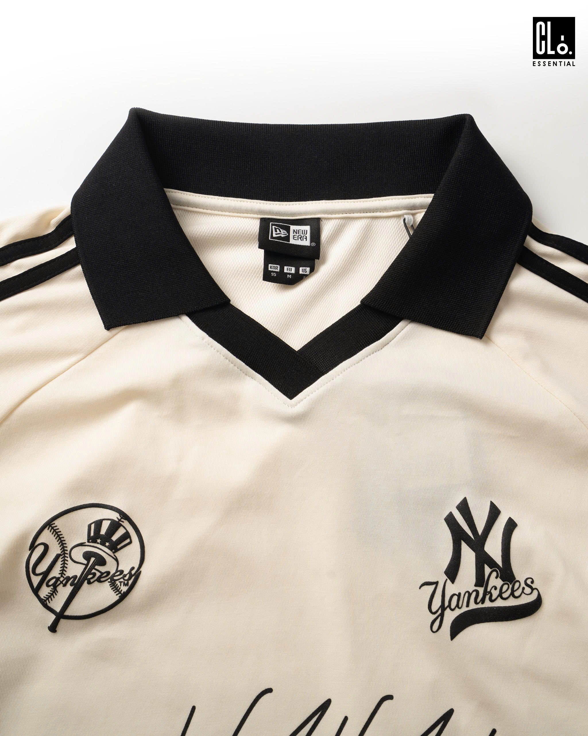 New Era, Polo Ap New York Yankess - Ivory