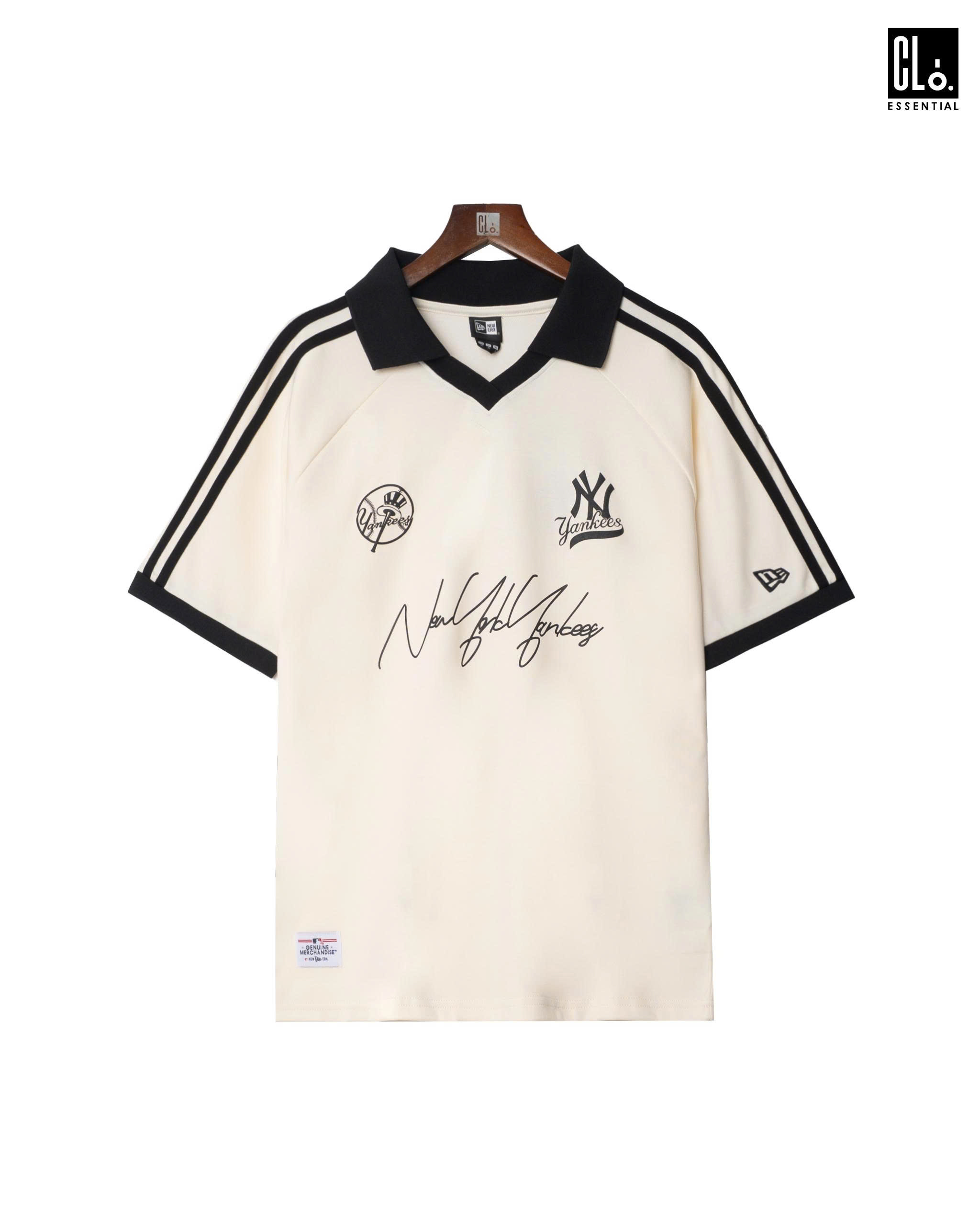 New Era, Polo Ap New York Yankess - Ivory