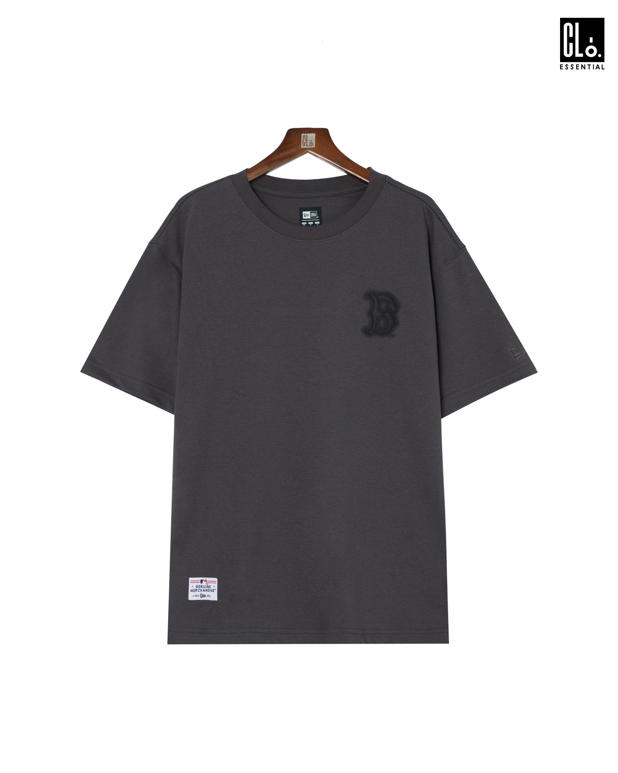 New Era, AP MLB Boston RedSox T-Shirt -Gray