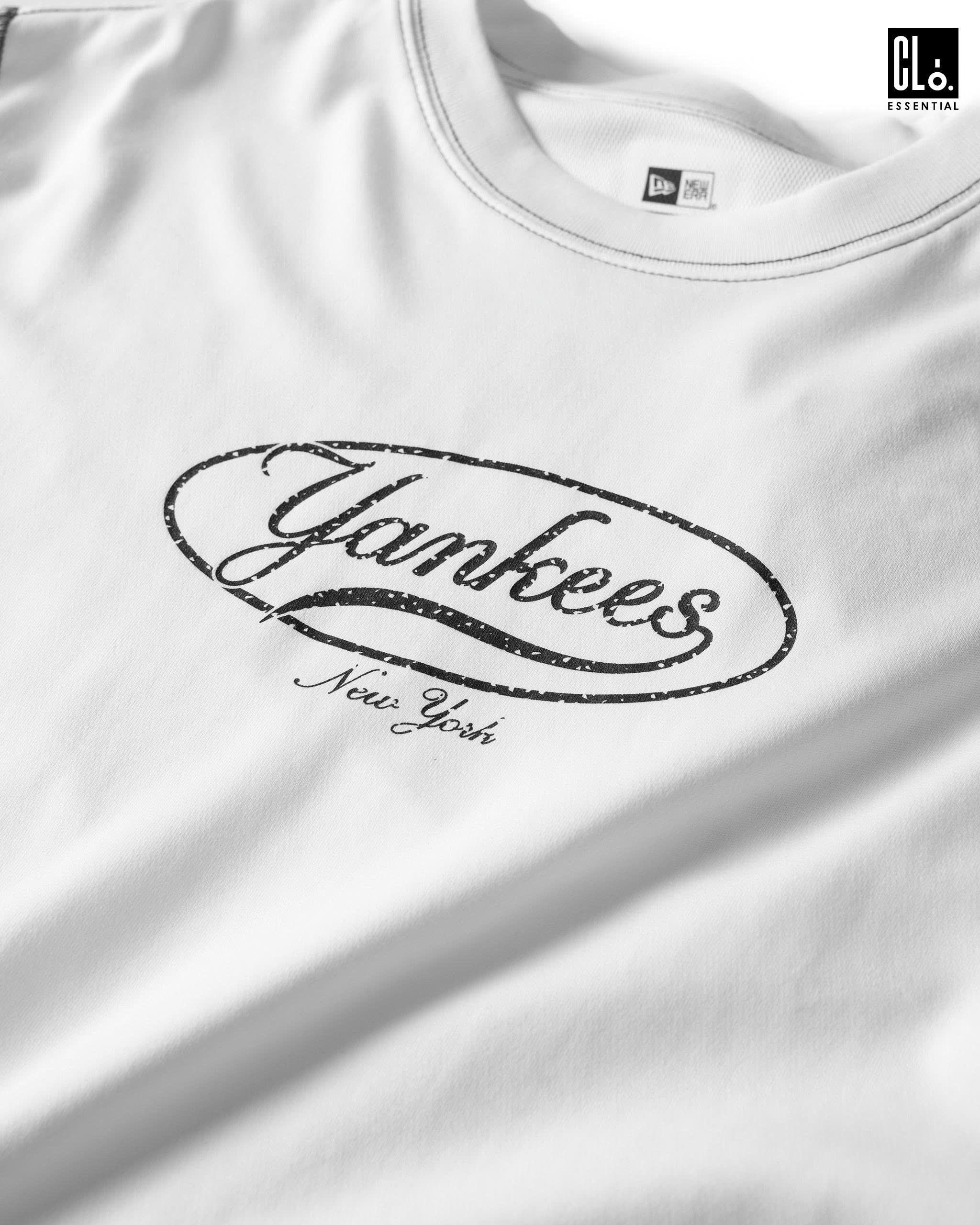 New Era, AP MLB SCRIPT NY - WHITE