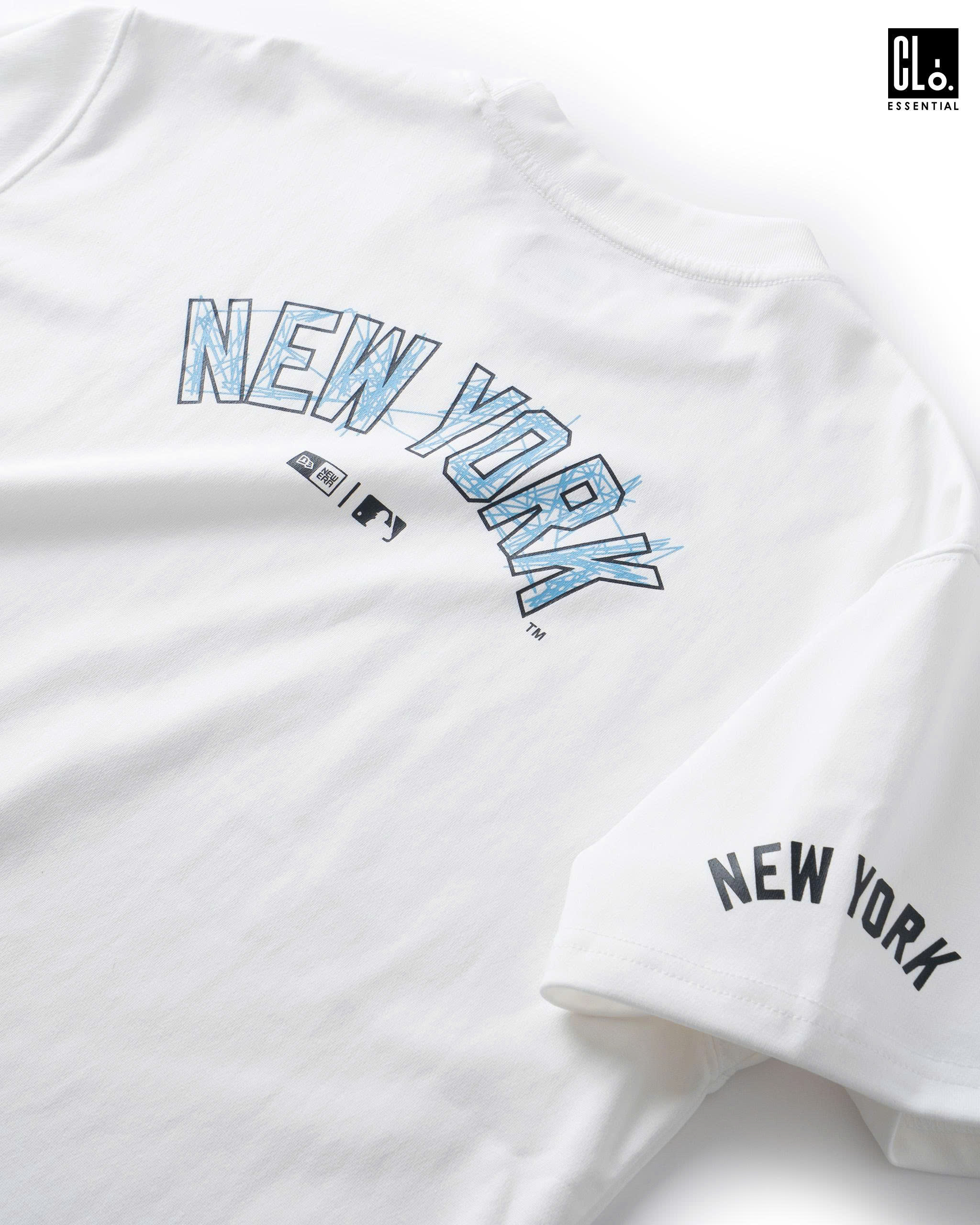 NEWERA, AP NE BASIC LOGO NEWYORK - WHITE