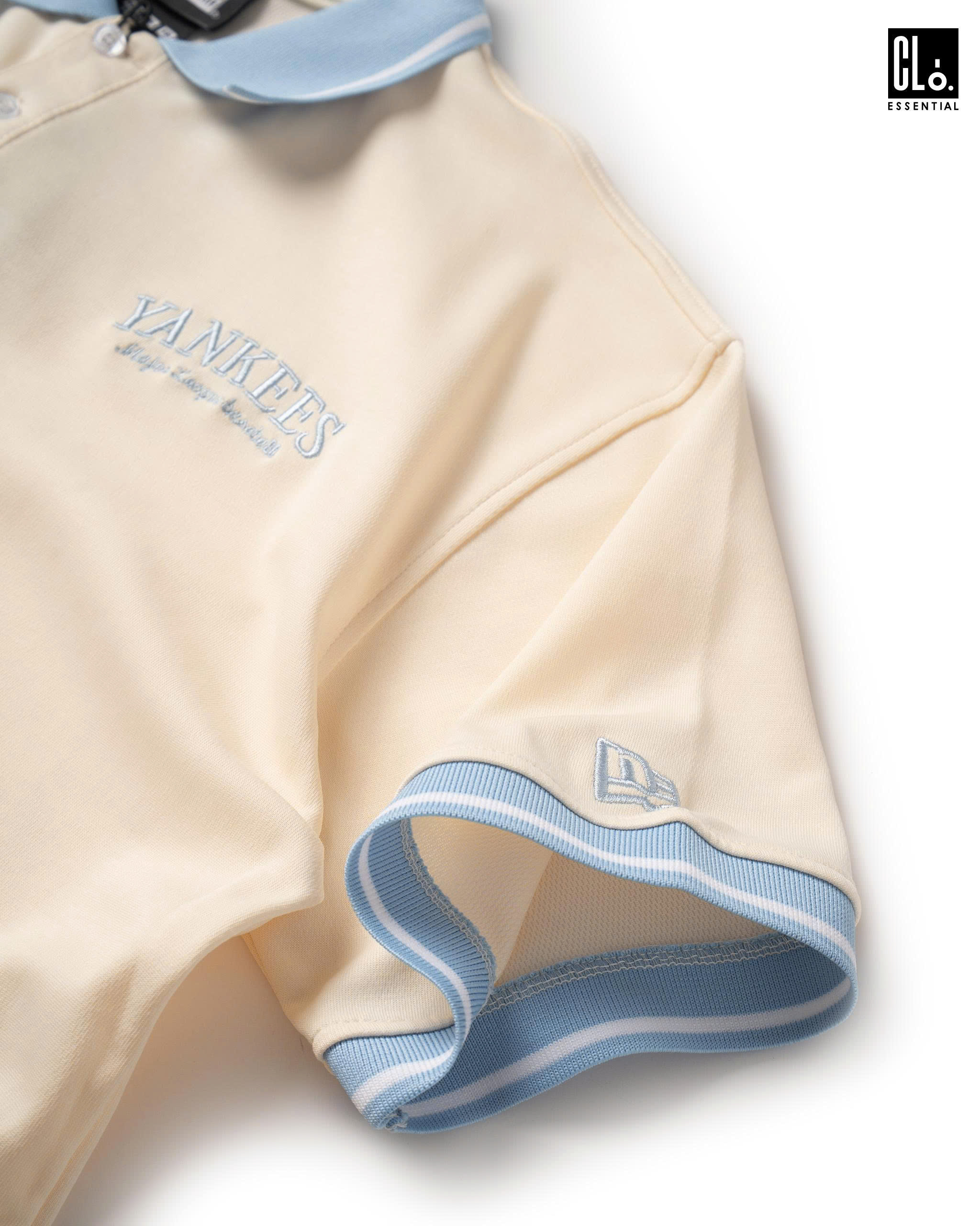 New Era, Ap MLB NewYork Yankees Polo - Cream