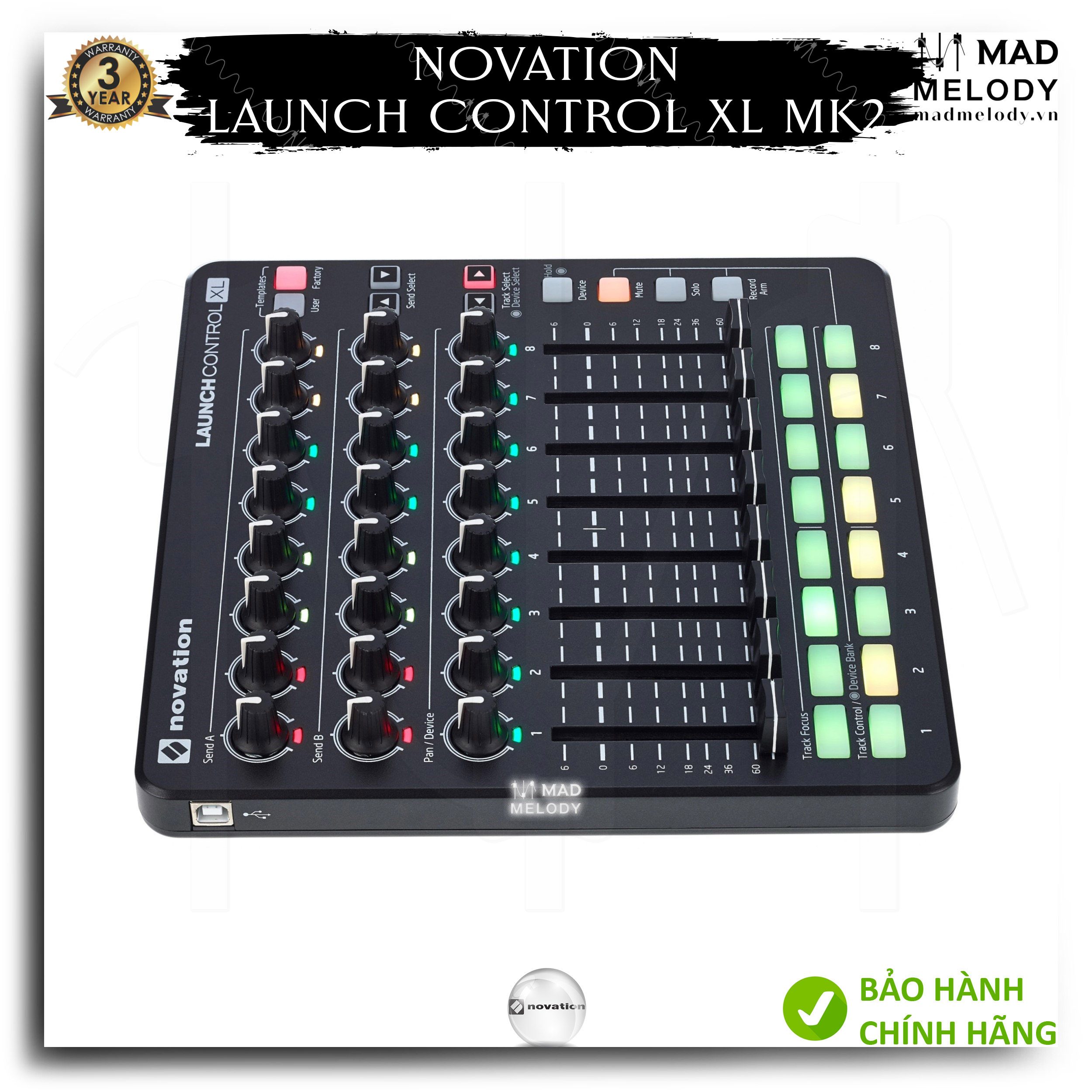 Bàn điều khiển DAW Novation Launch Control XL MK2 Controller