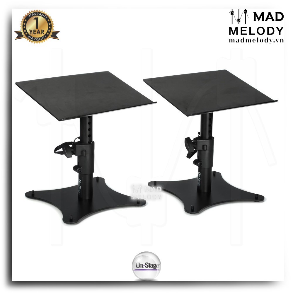 On-Stage SMS4500-P Desktop Monitor Stands (Pair) (Chân loa kiểm âm để bàn, Cặp)