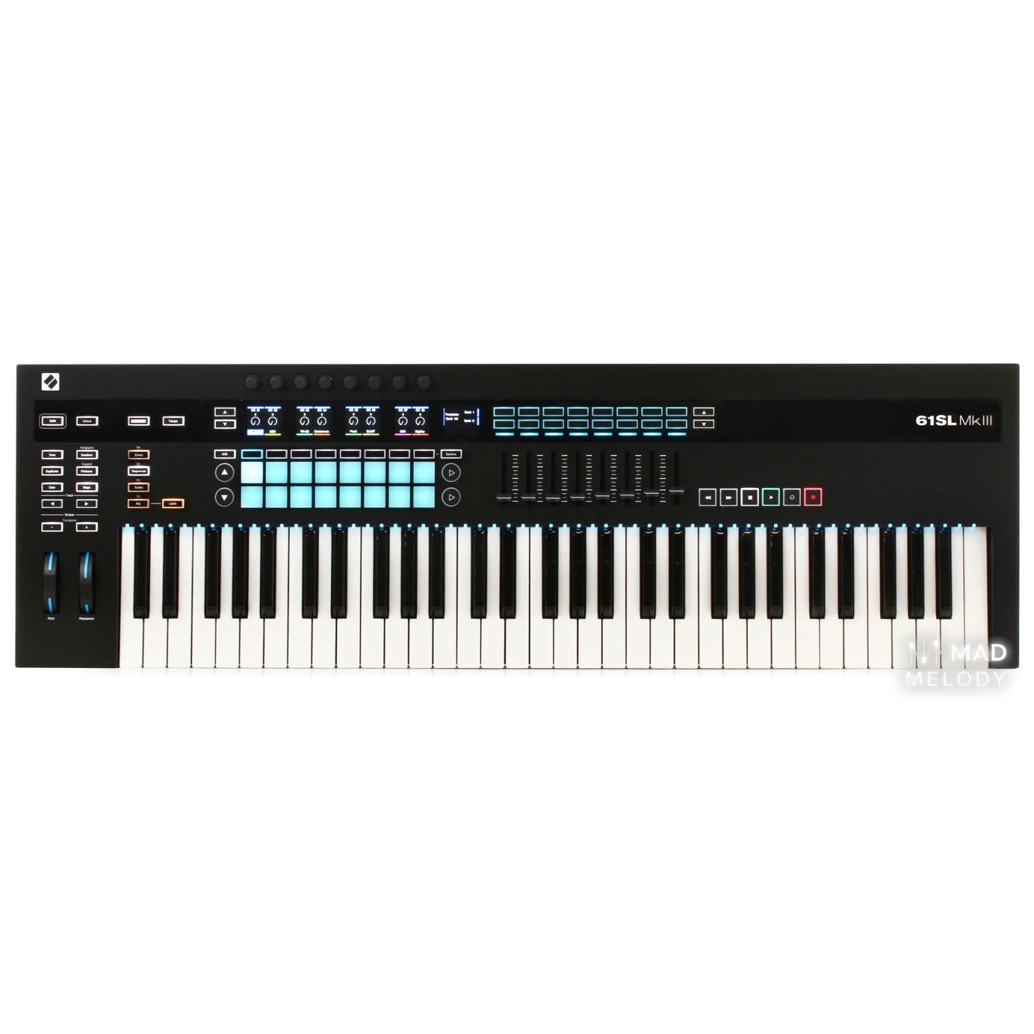 Novation 61SL MkIII 61-key USB MIDI Keyboard | Mad Melody