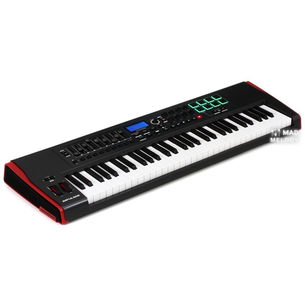 Novation Impulse 61 61key USB MIDI Keyboard Mad Melody