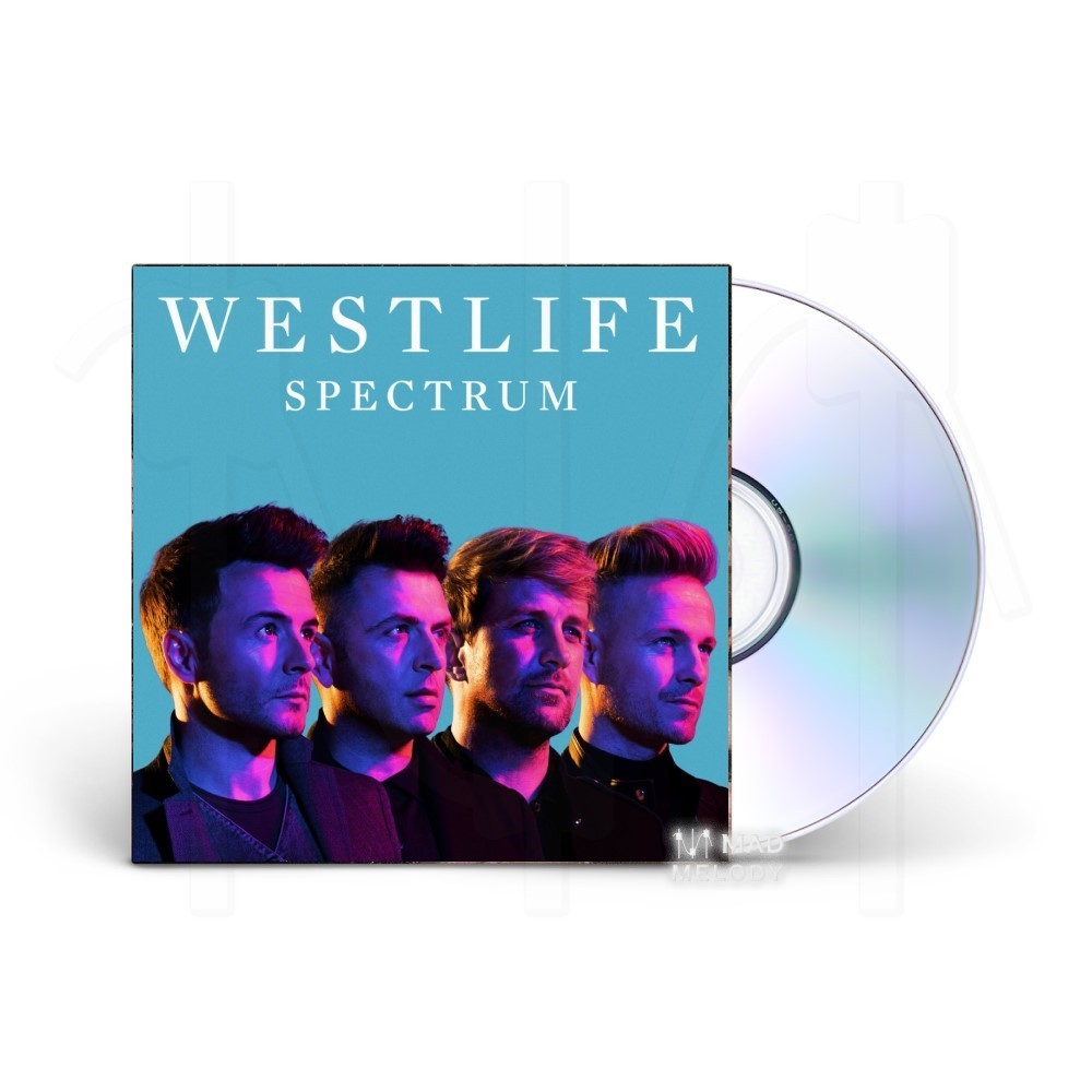 Bìa cover Đĩa CD album nhạc Westlife - Spectrum 2019