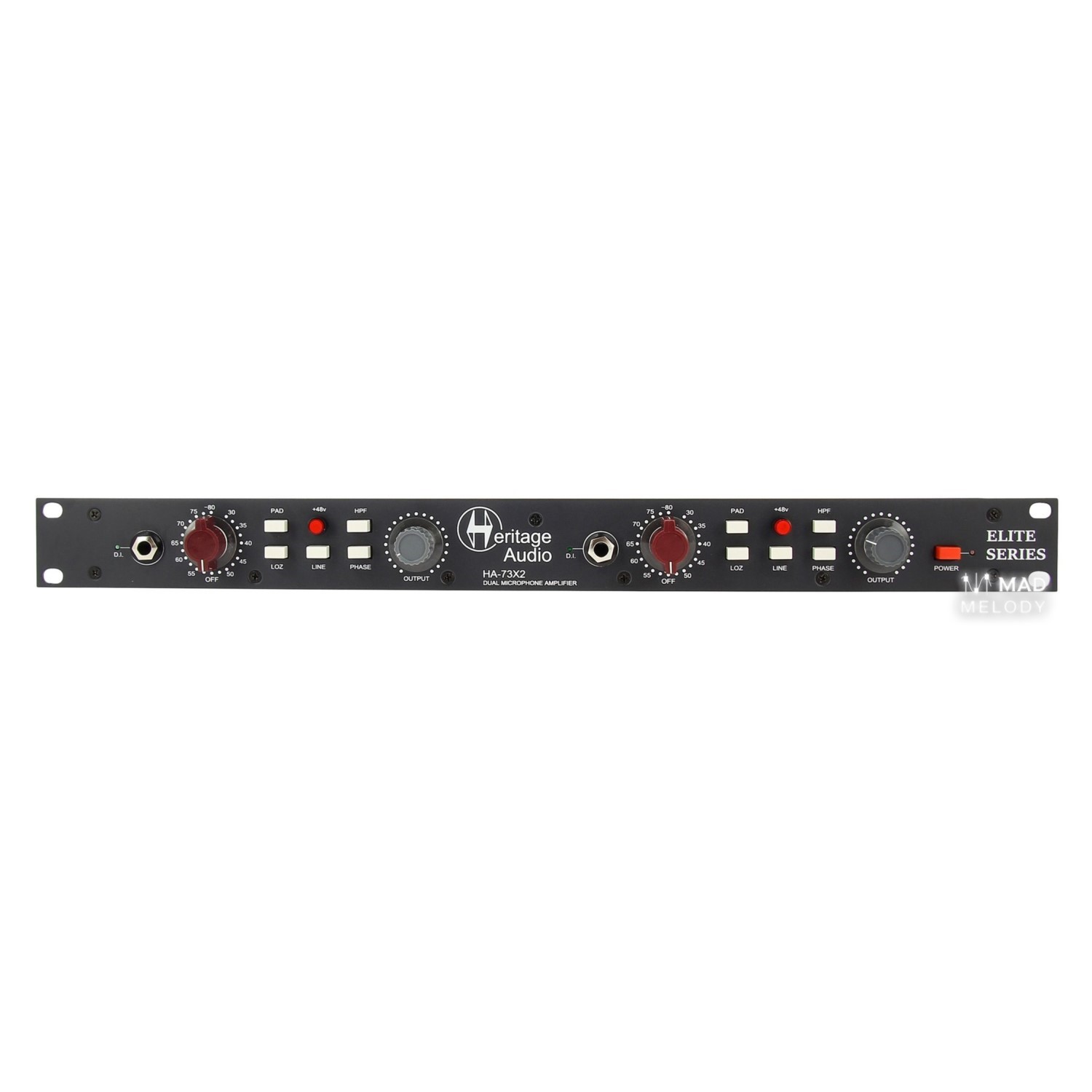 Heritage Audio HA73X2 ELITE 2-channel Mic Preamp