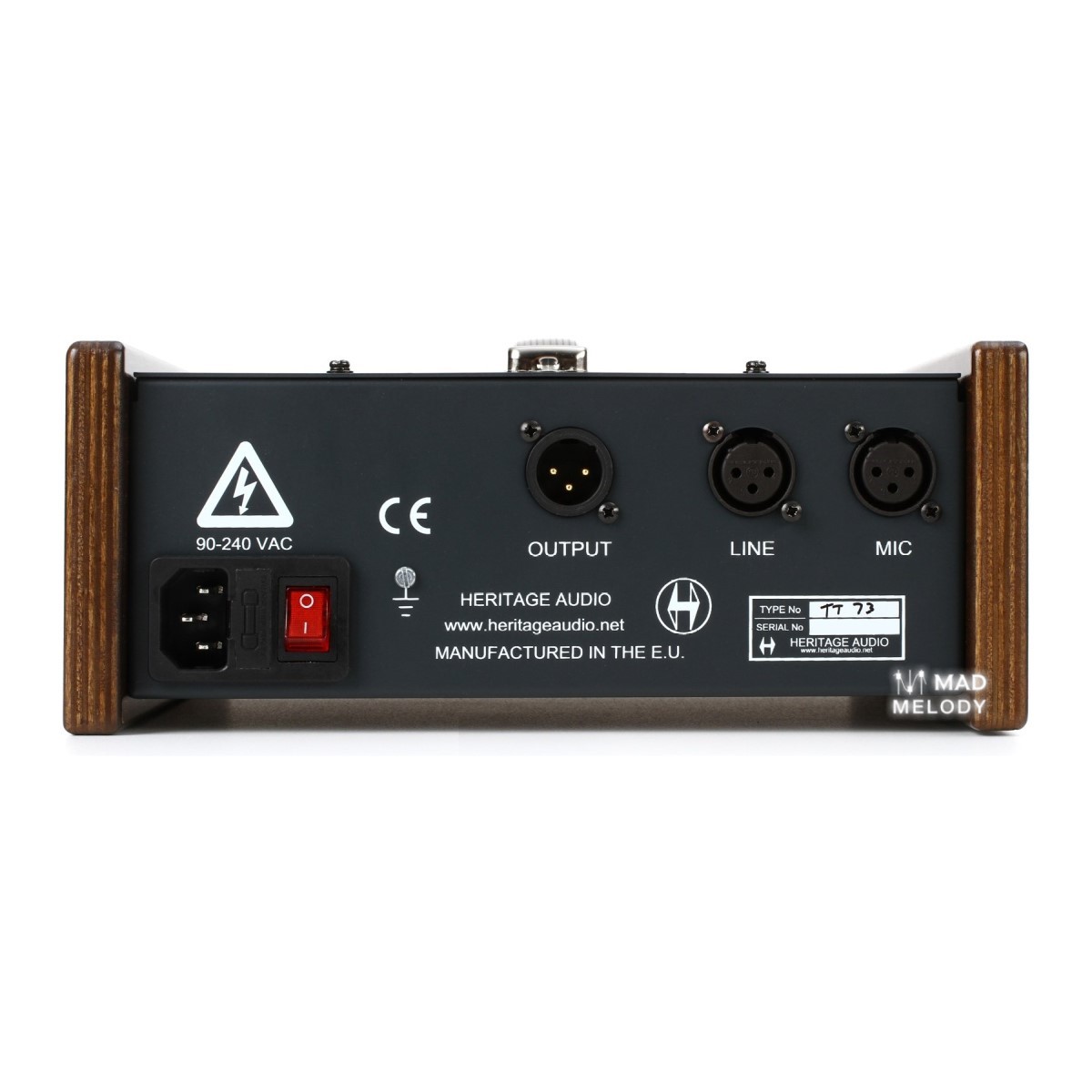 Heritage Audio TT-73 1-channel Tabletop Mic Preamp