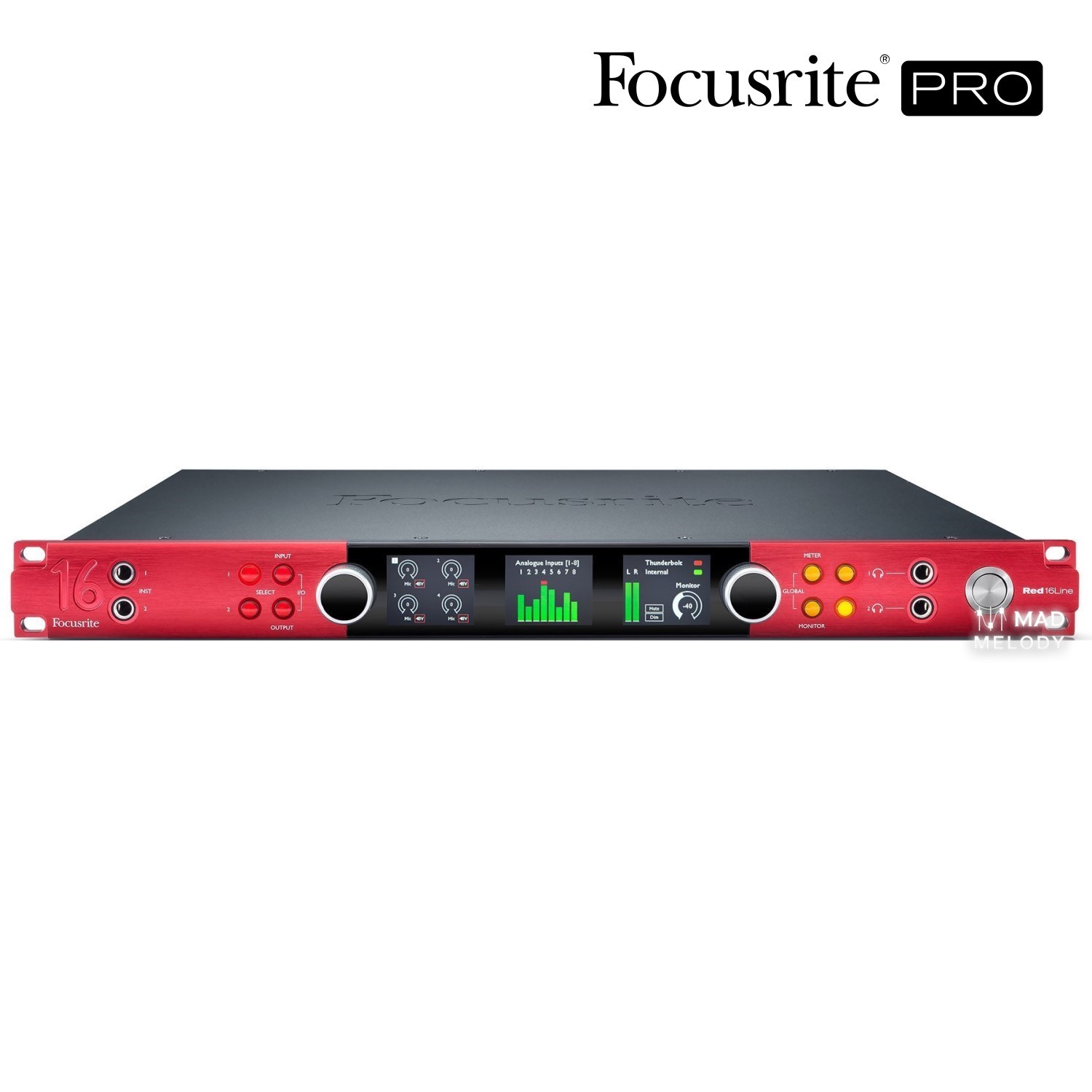Soundcard cao cấp Focusrite Red 16Line Thunderbolt chính hãng | Mad Melody