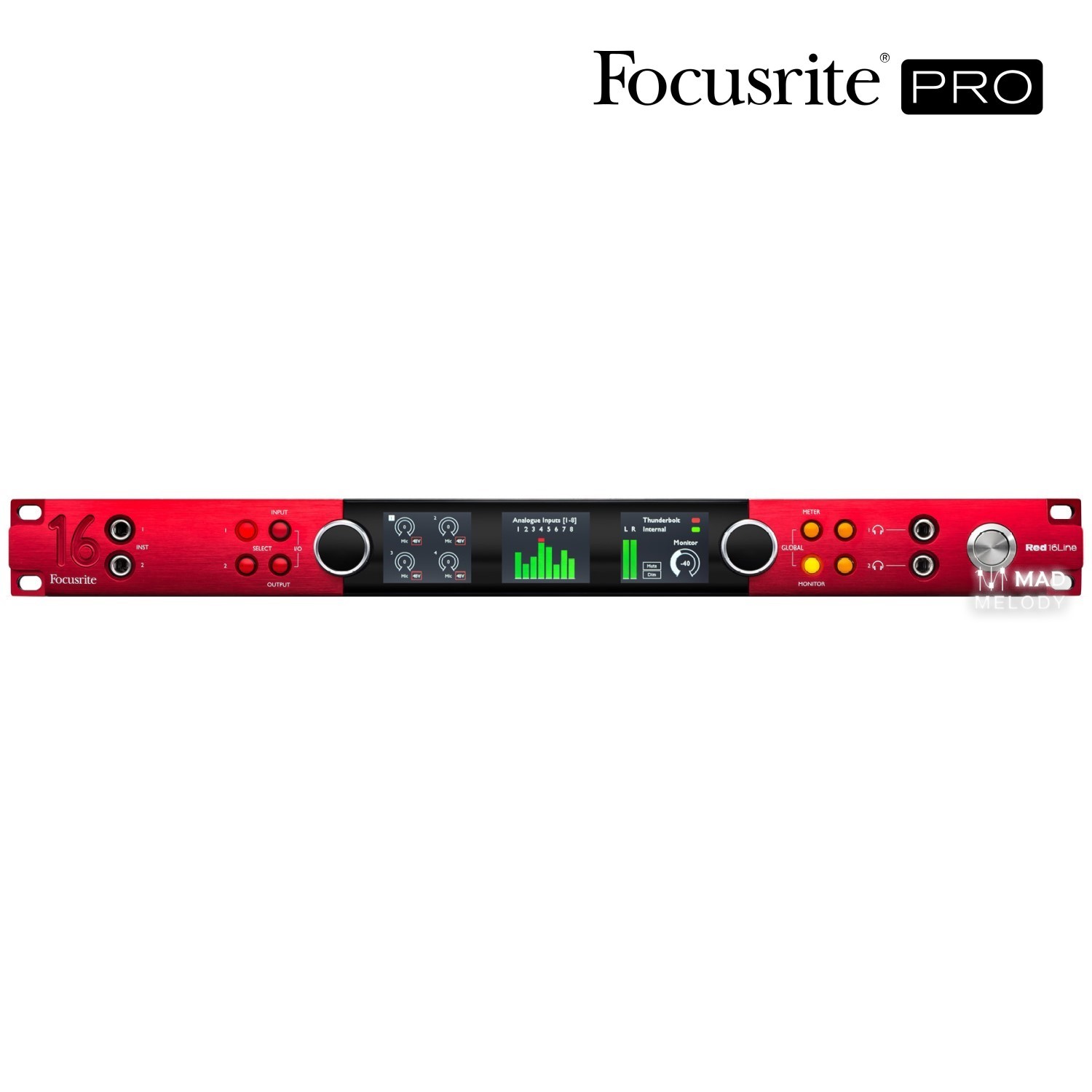 Soundcard cao cấp Focusrite Red 16Line Thunderbolt chính hãng | Mad Melody
