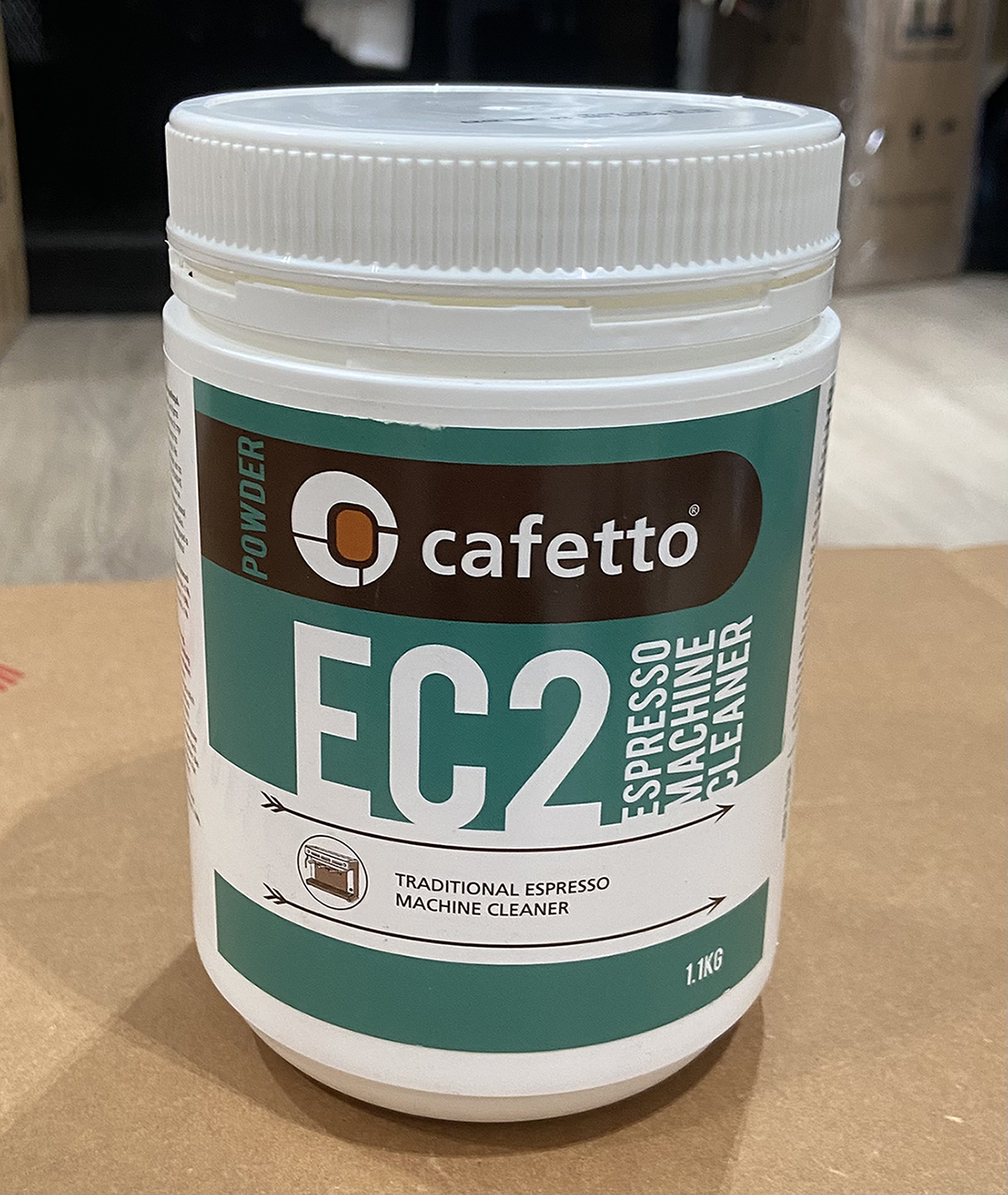 Chế phẩm làm sạch máy cà phê, EC2 (1,1kg x 12 jar/carton)