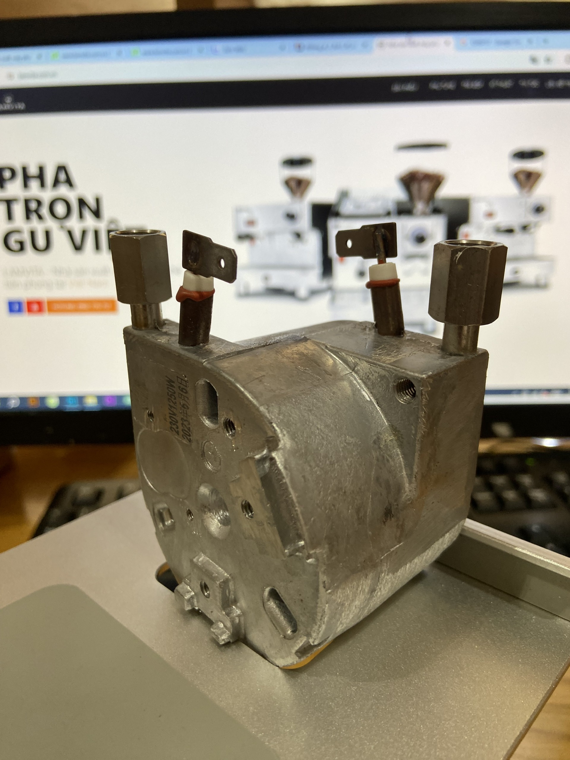 Bình đun = nhôm (LAMVITA GoSL) P/N: B-147A, mới 100%