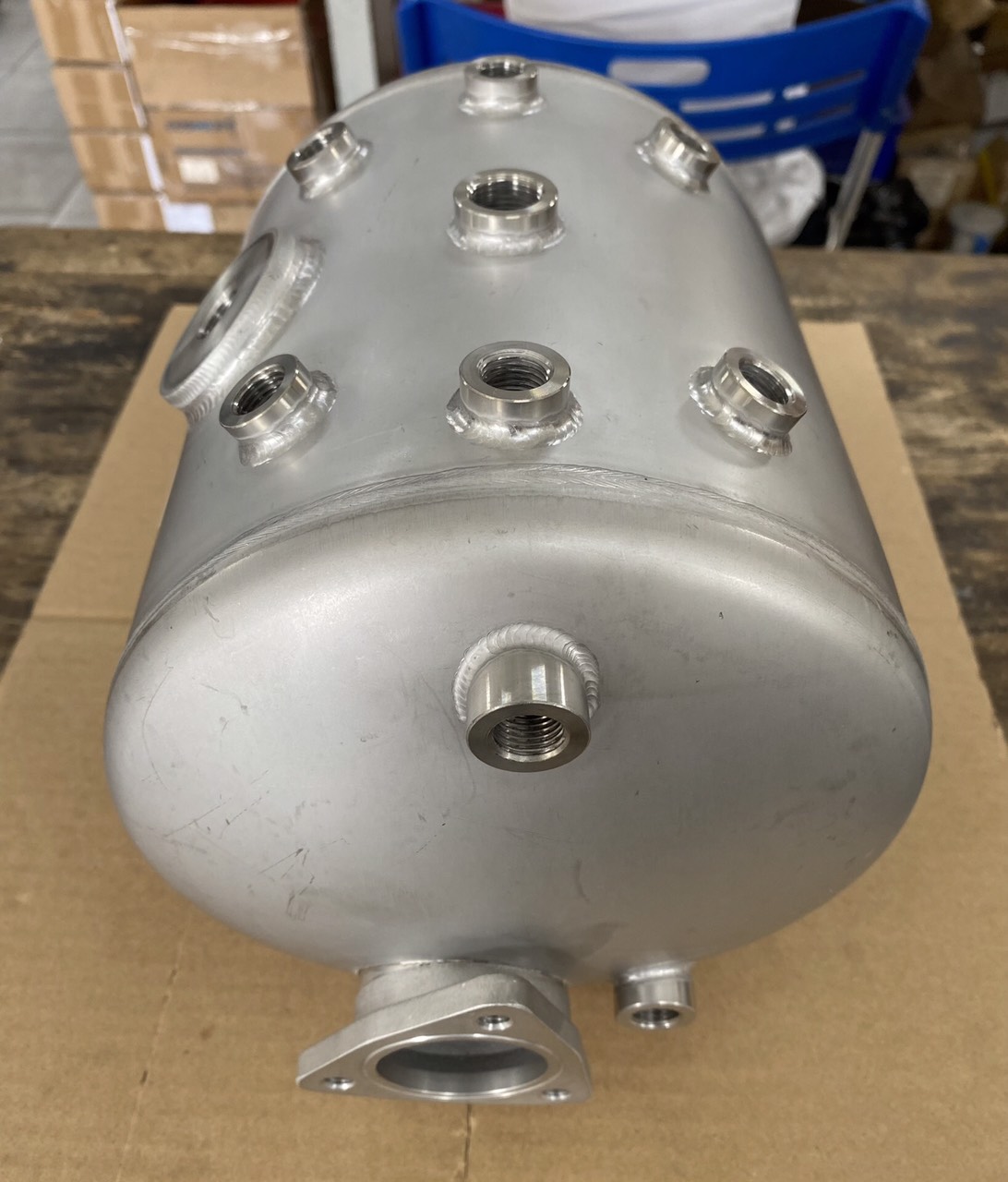 Phụ tùng máy pha cà phê hiệu LAMVITA LCD 1GR: Bình đun nước 6L bằng thép không gỉ, PN: B-063A, mới