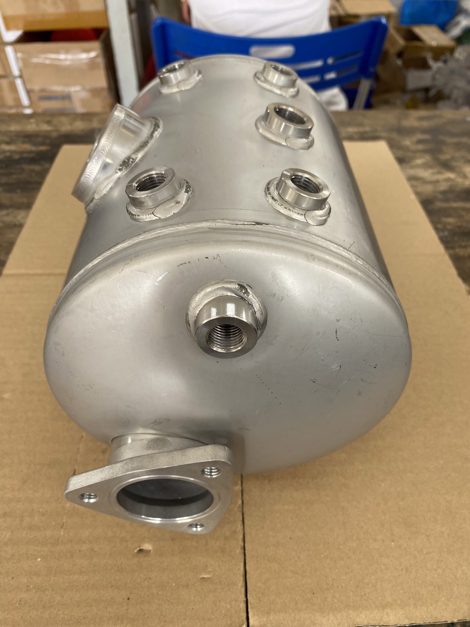 Phụ tùng máy pha cà phê hiệu LAMVITA LCD 1GR: Bình đun nước 4L bằng thép không gỉ, PN: B-067A, mới 100%