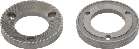 Đĩa nghiền cà phê = thép đường kính 64.0mm, cho máy Santos, P/N:1251081, mới 100%