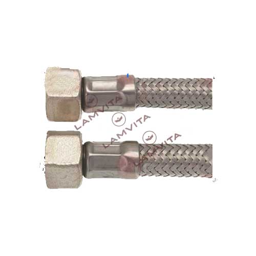 STAINLESS STEEL HOSE 3/8Fc-3/8Fc 50cm