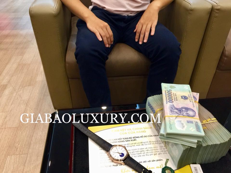 Lời cám ơn tới khách hàng - Anh Huy giao lưu đồng hồ Rolex Cellini Moonphase 50535 đầu tiên tại Việt Nam