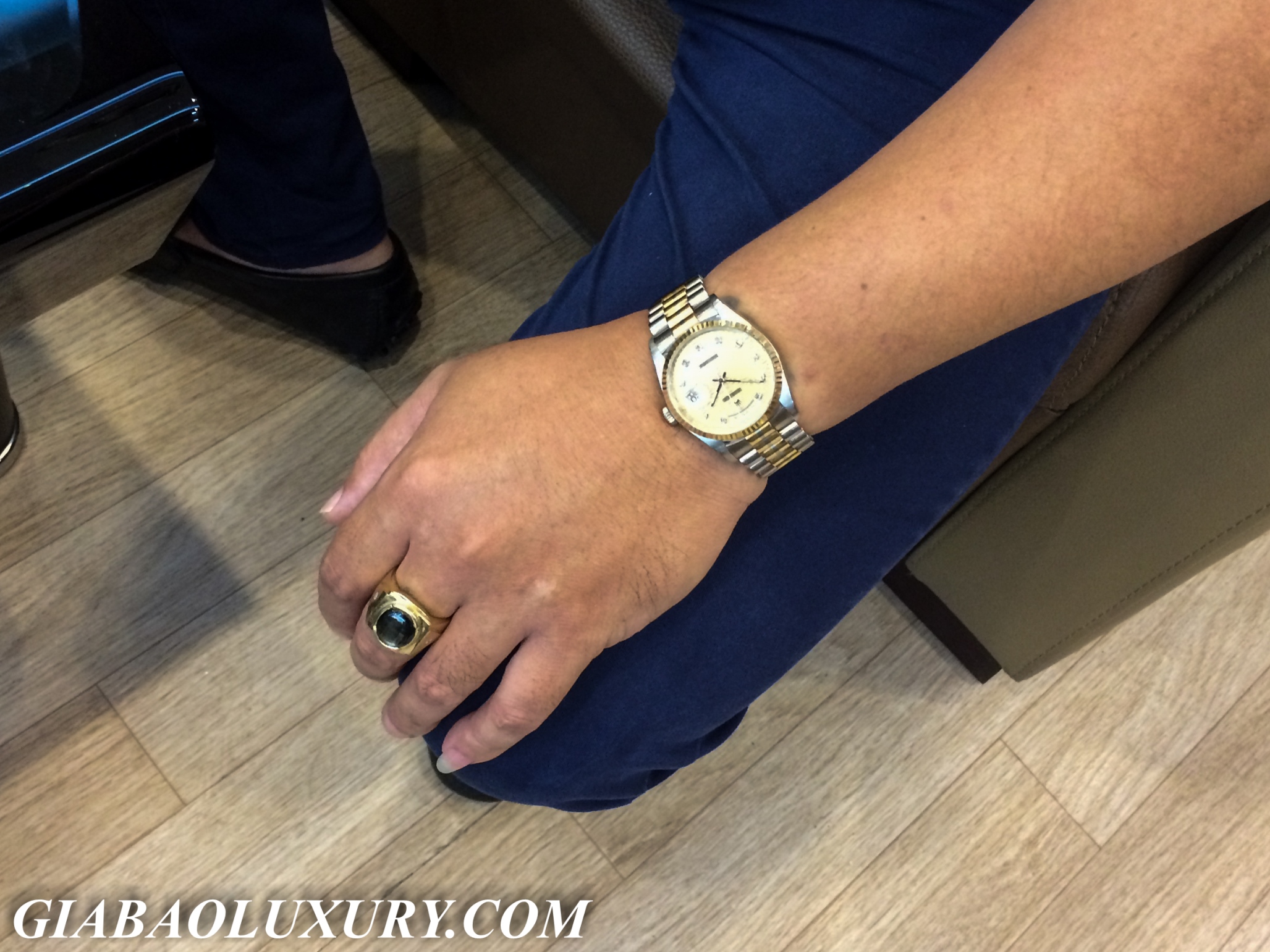 Lời cám ơn tới khách hàng – Anh Giang mua đồng hồ Rolex President Day-Date Phúc - Lộc - Thọ