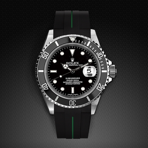 Dây Rubber B Classic Series VulChromatic® cho Rolex Submariner Non-Ceramic 40mm