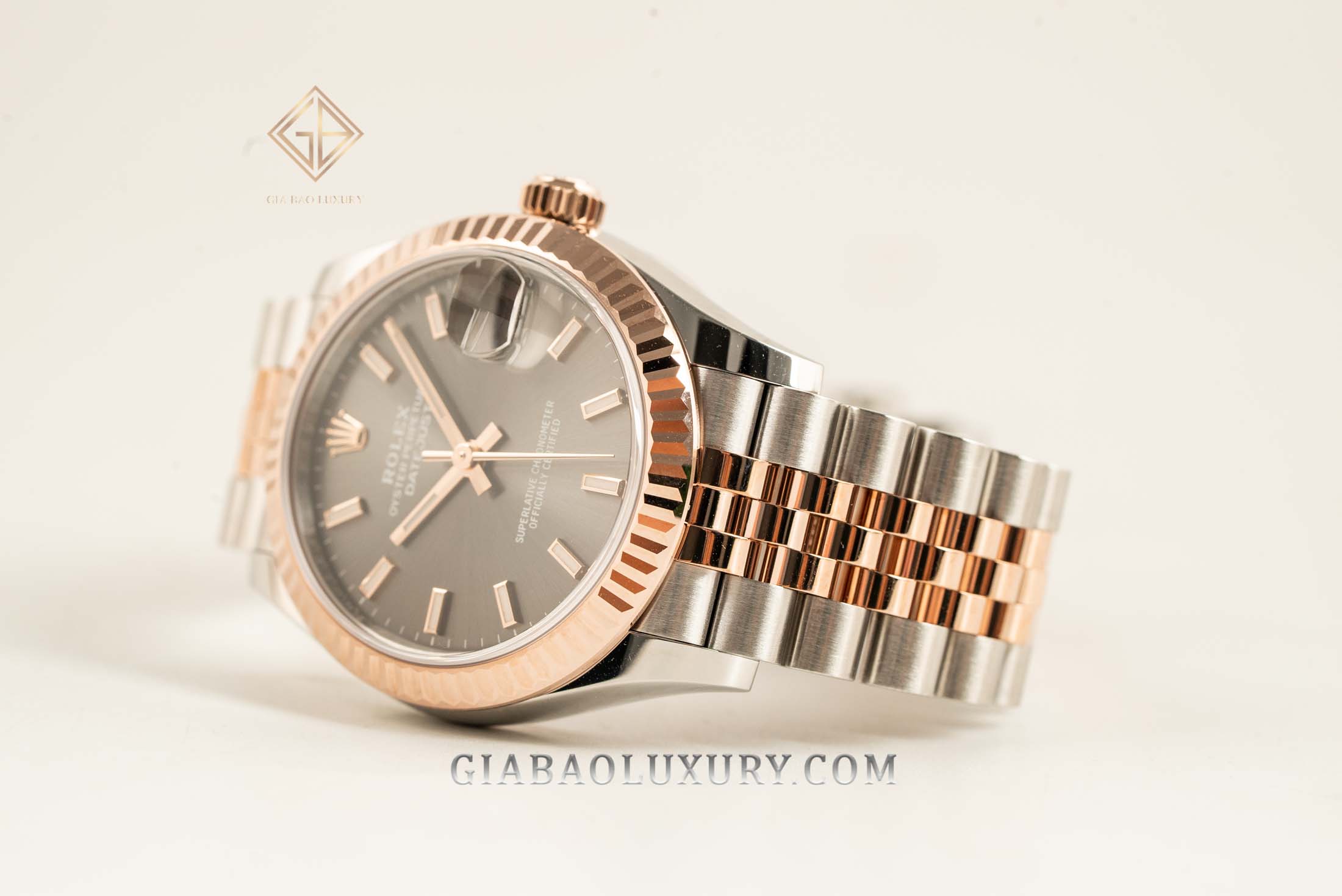 Rolex Datejust 31 278271 Mặt Số Rhodium Cọc Số Dạ Quang